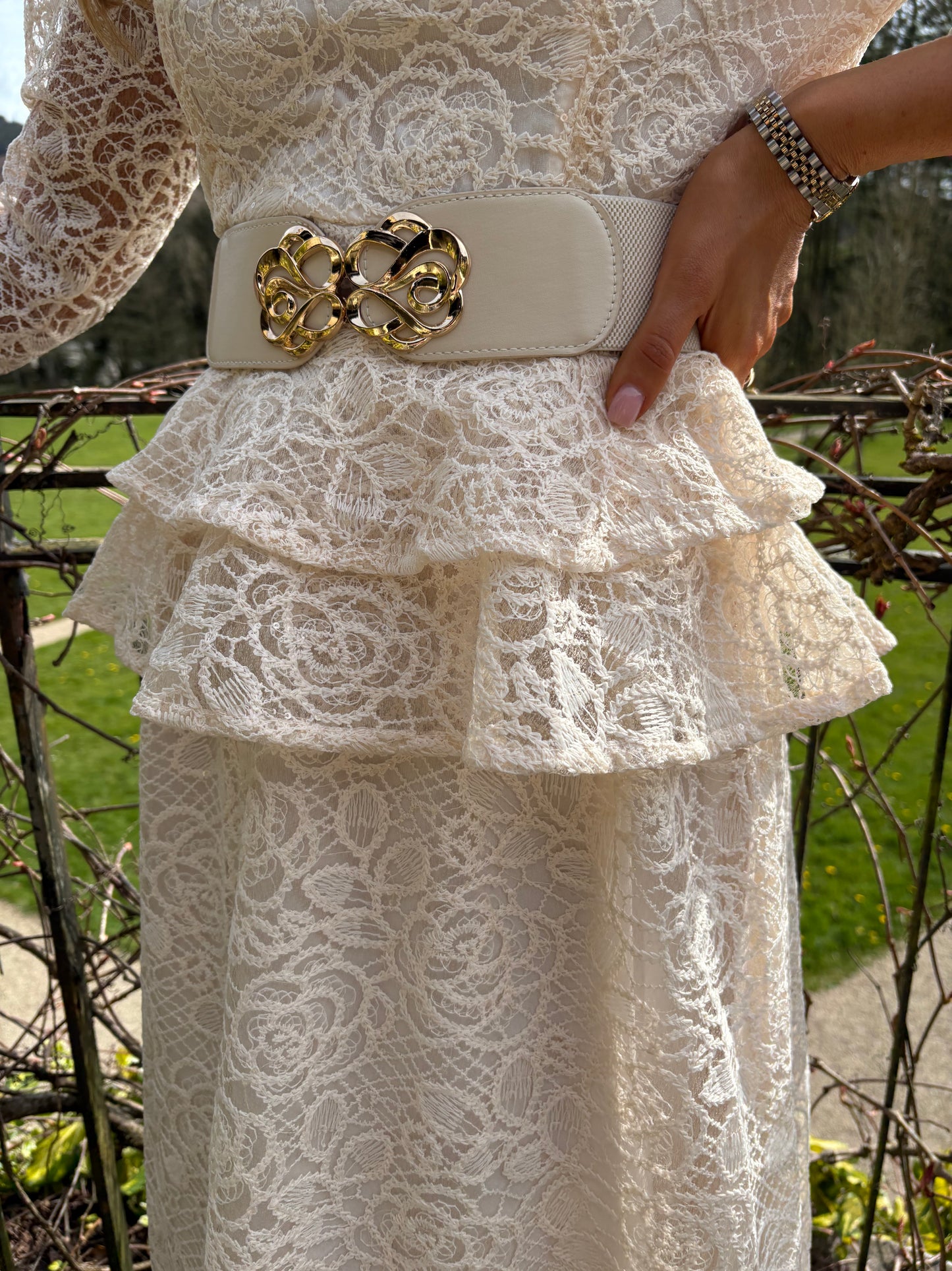Lola Dress Cream