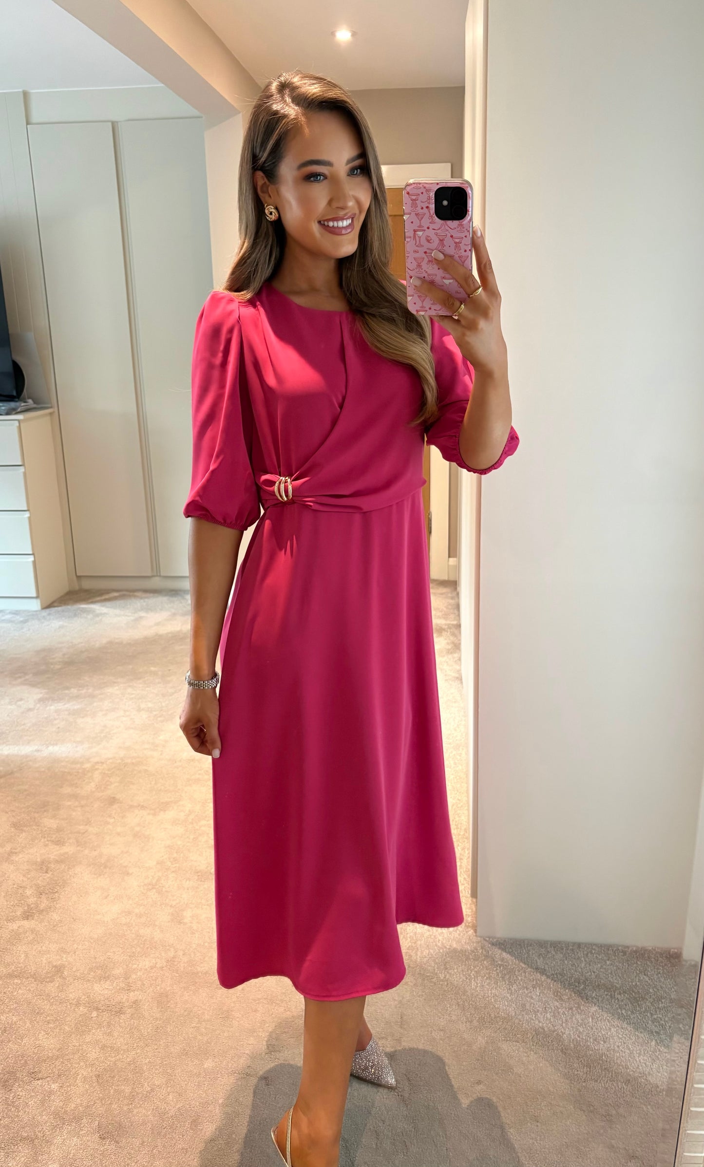 Cecilia Dress Pink