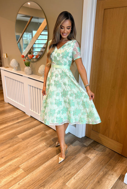Sylune Dress Green