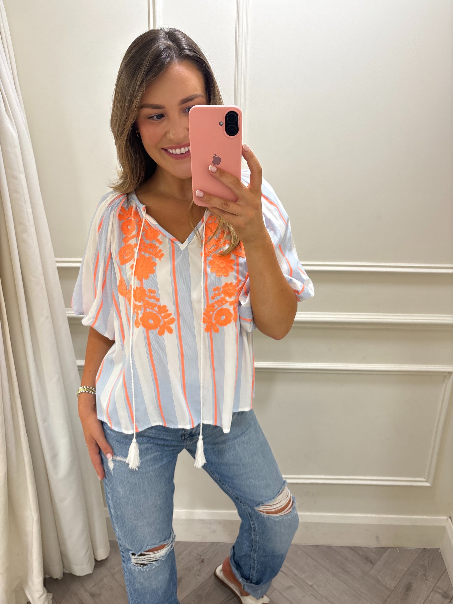 Cloda Top Orange