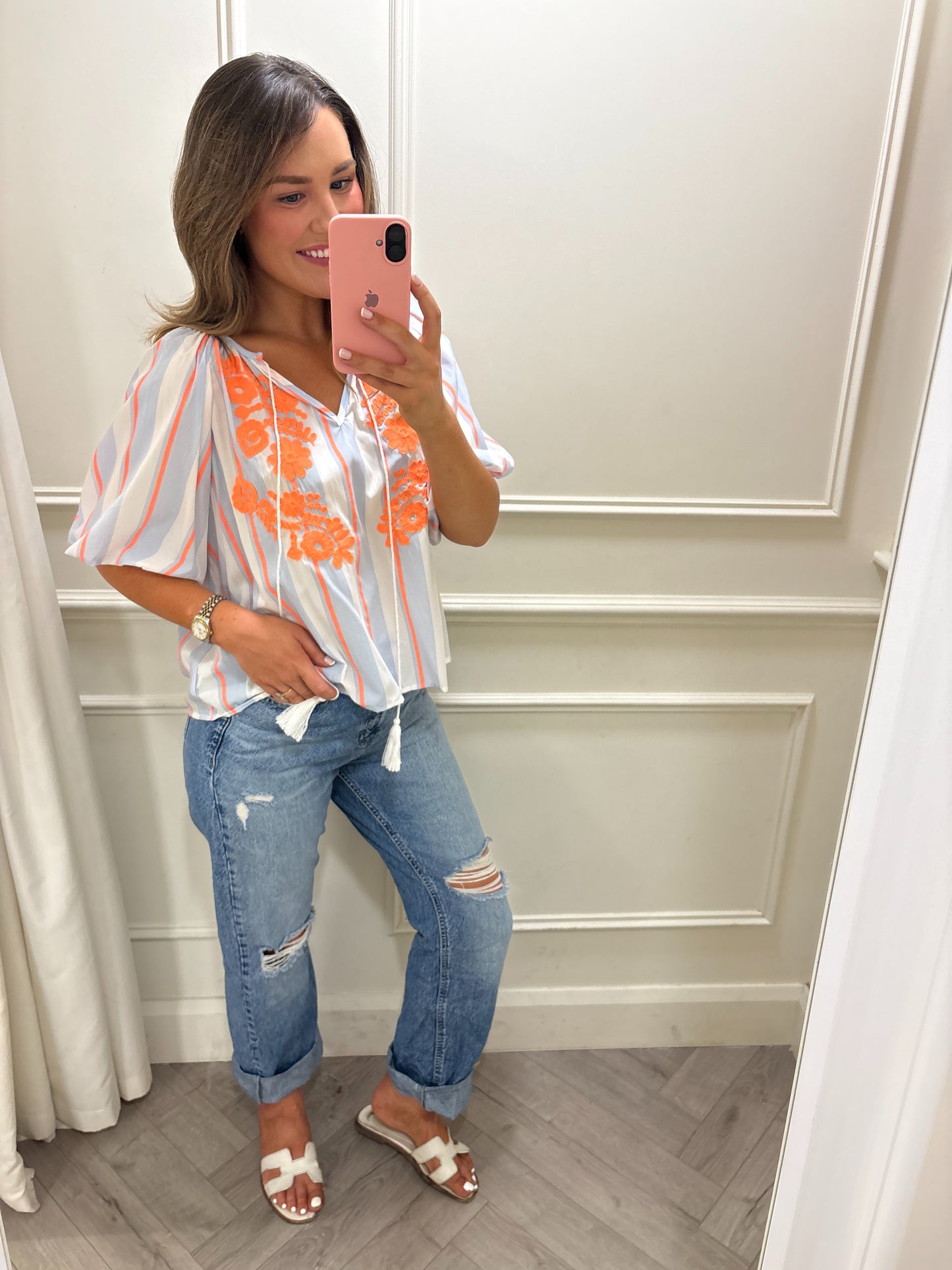 Cloda Top Orange