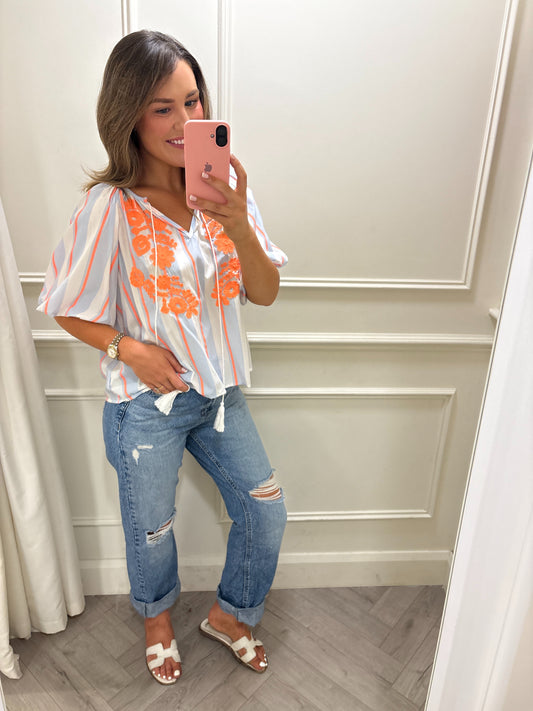 Cloda Top Orange