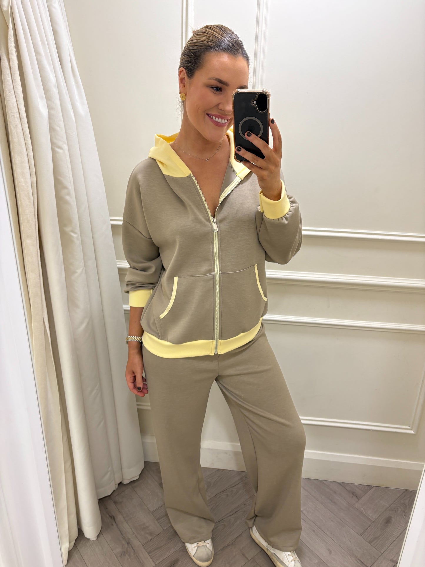 Hailey Two Piece Taupe