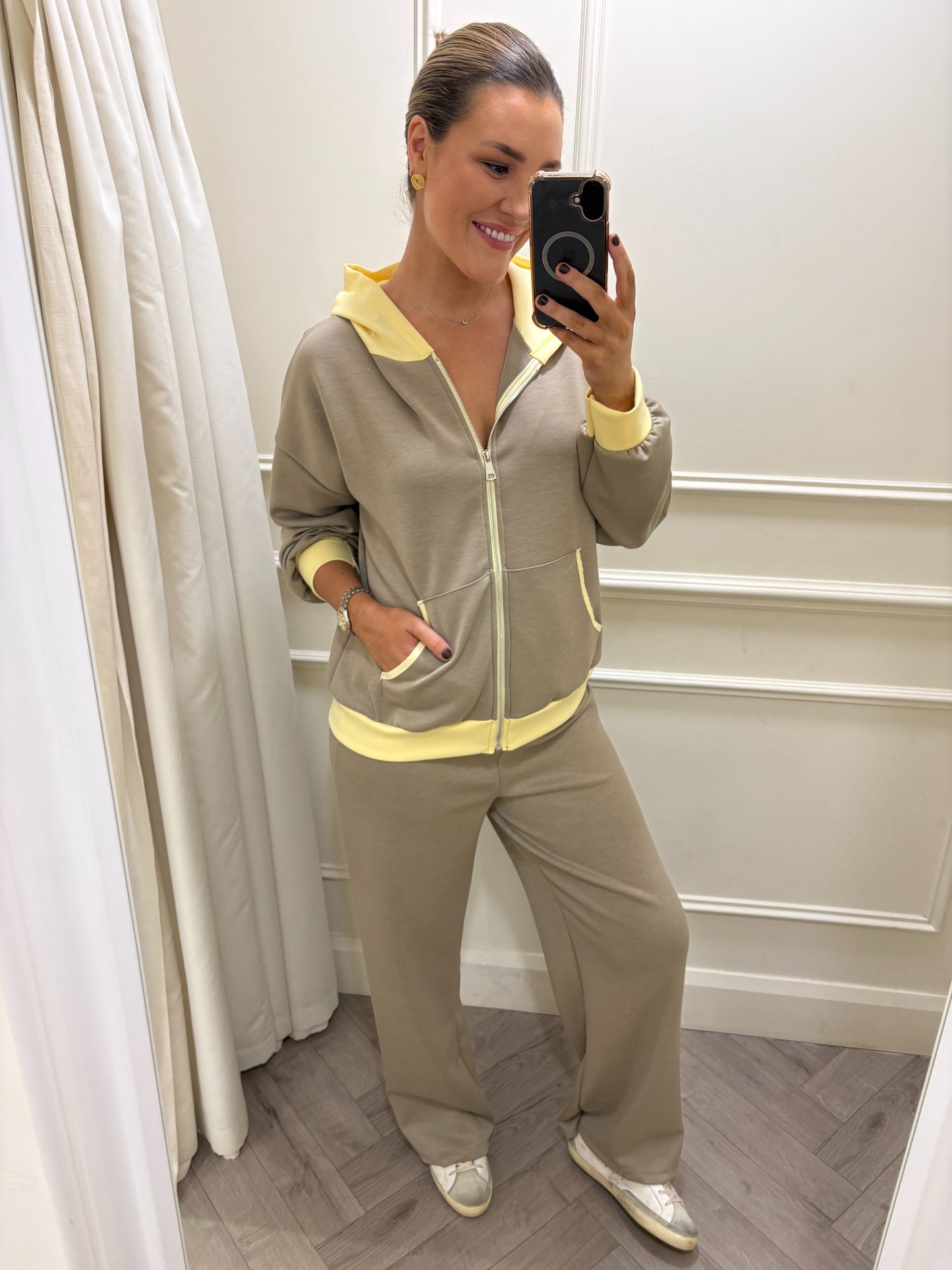 Hailey Two Piece Taupe