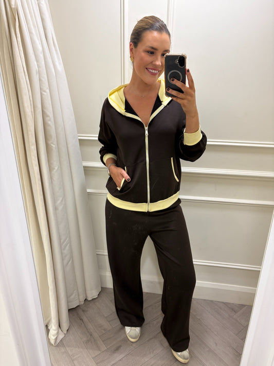 Hailey Two Piece Brown