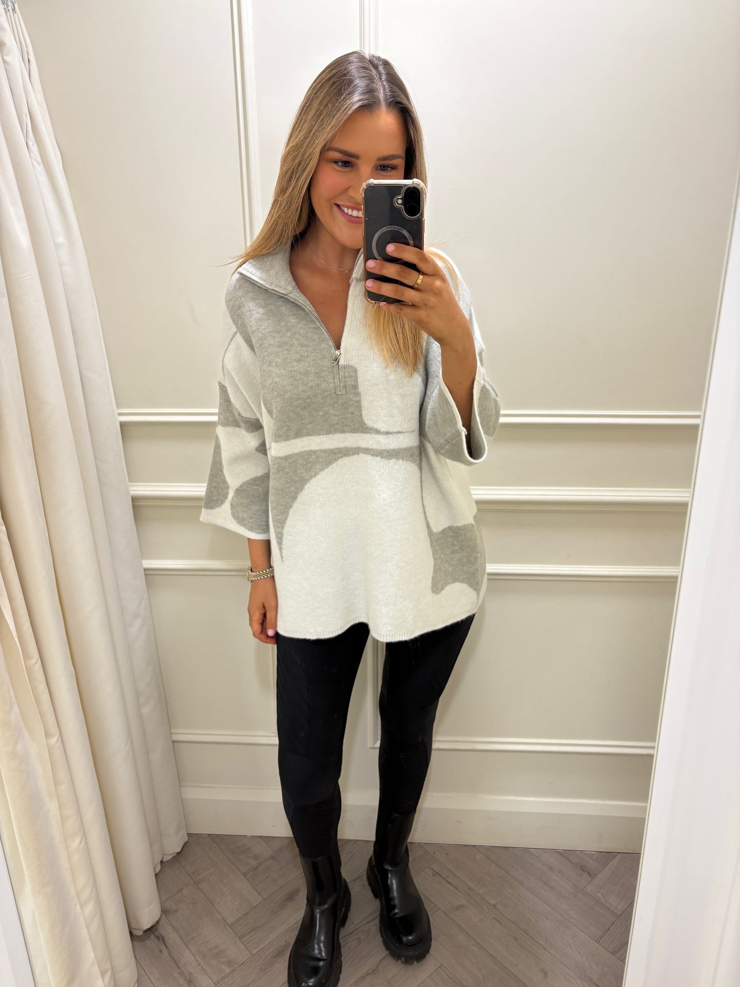 Celeste Knit Grey