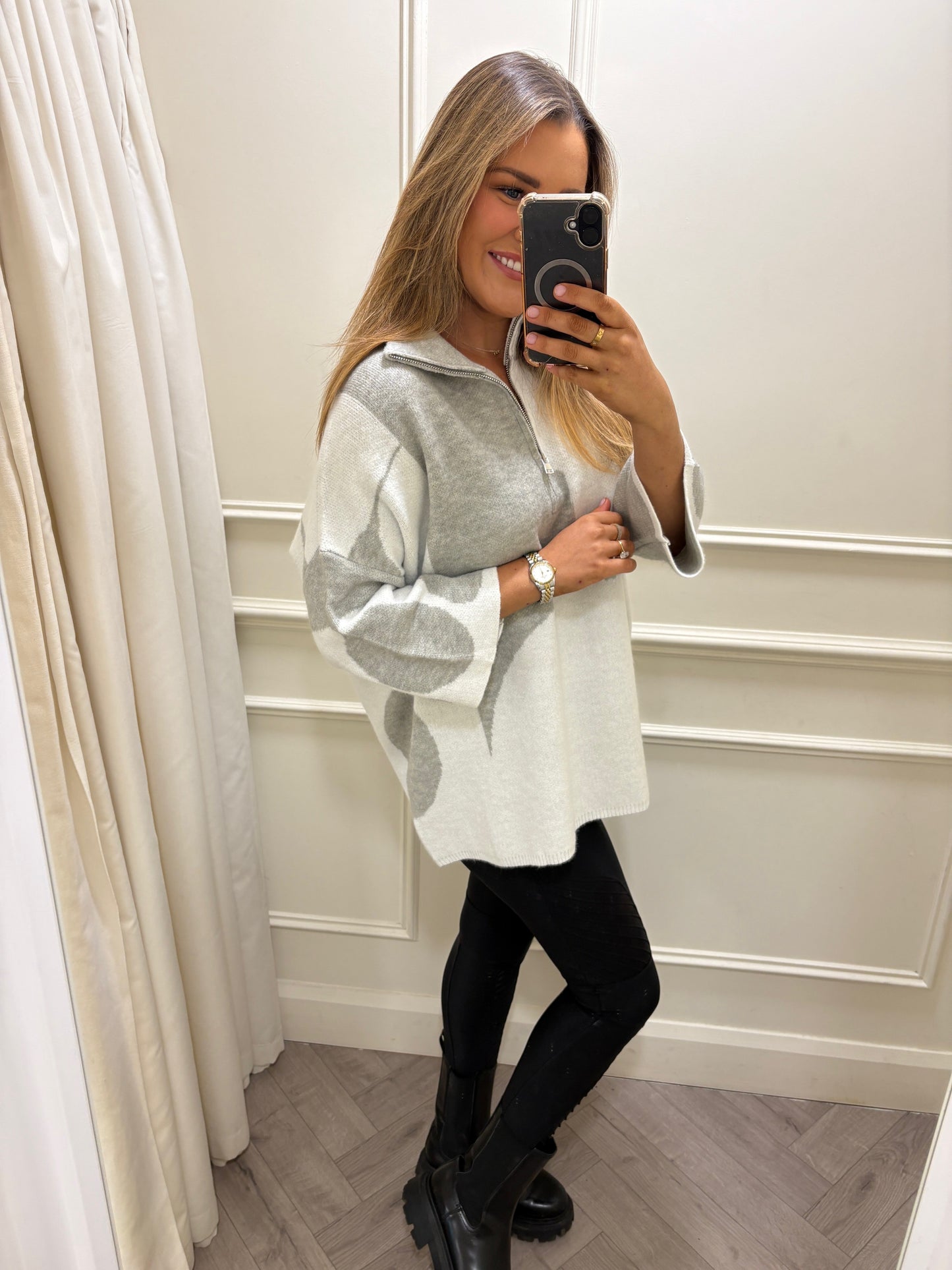 Celeste Knit Grey