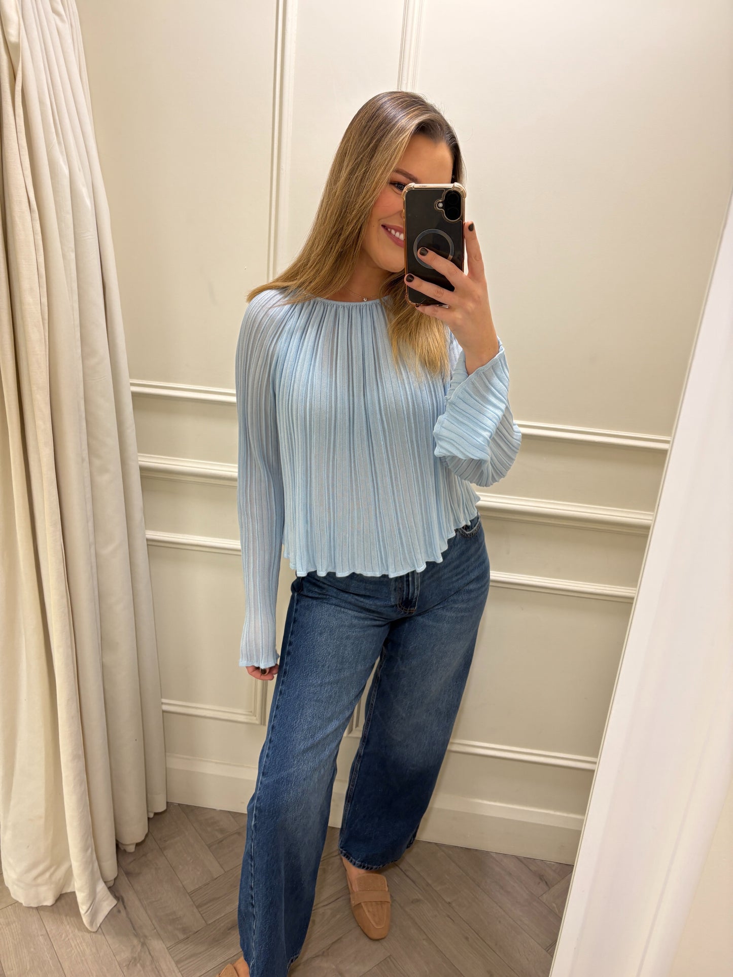 Pippa Top Blue