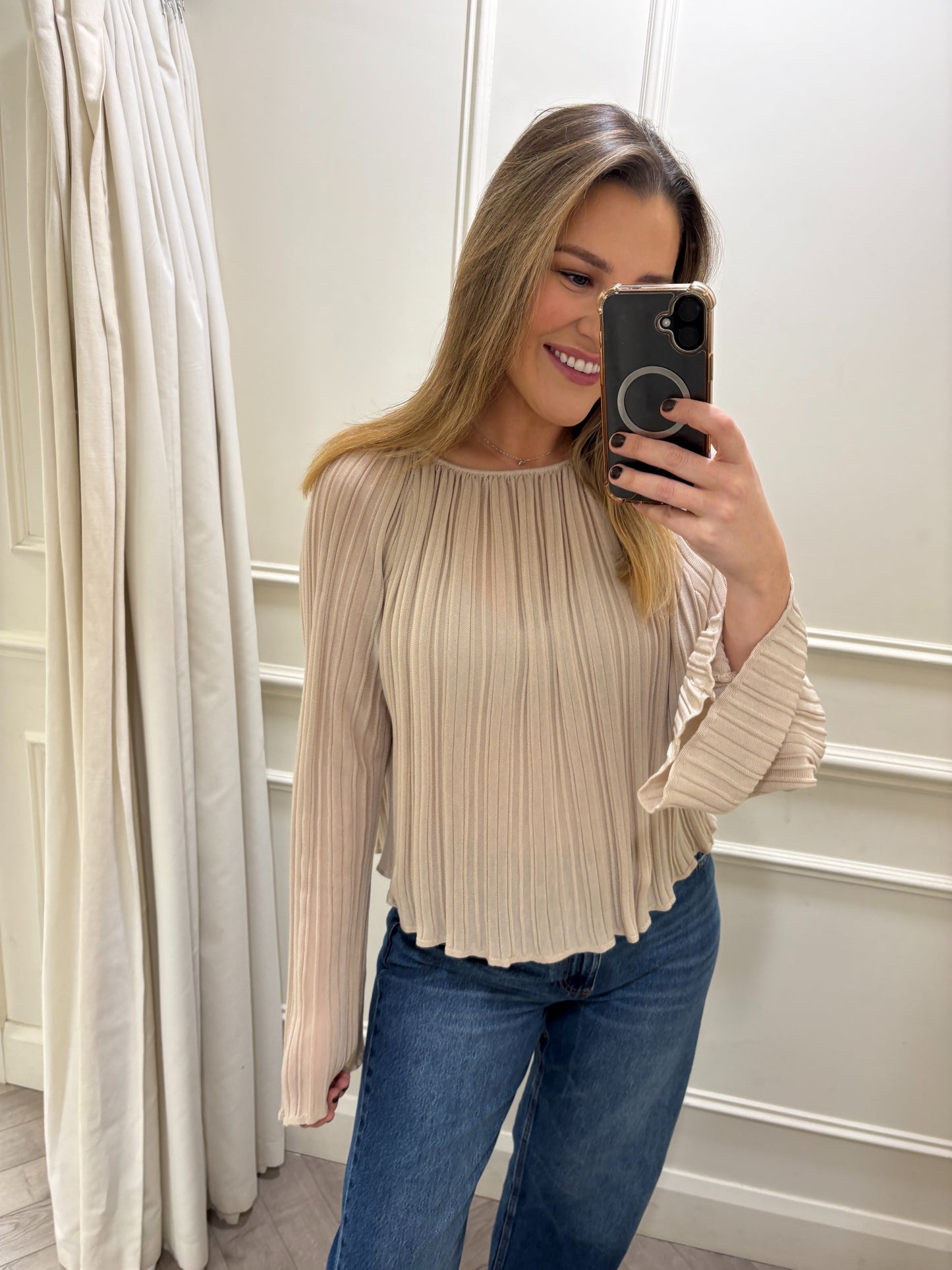 Pippa Top Beige