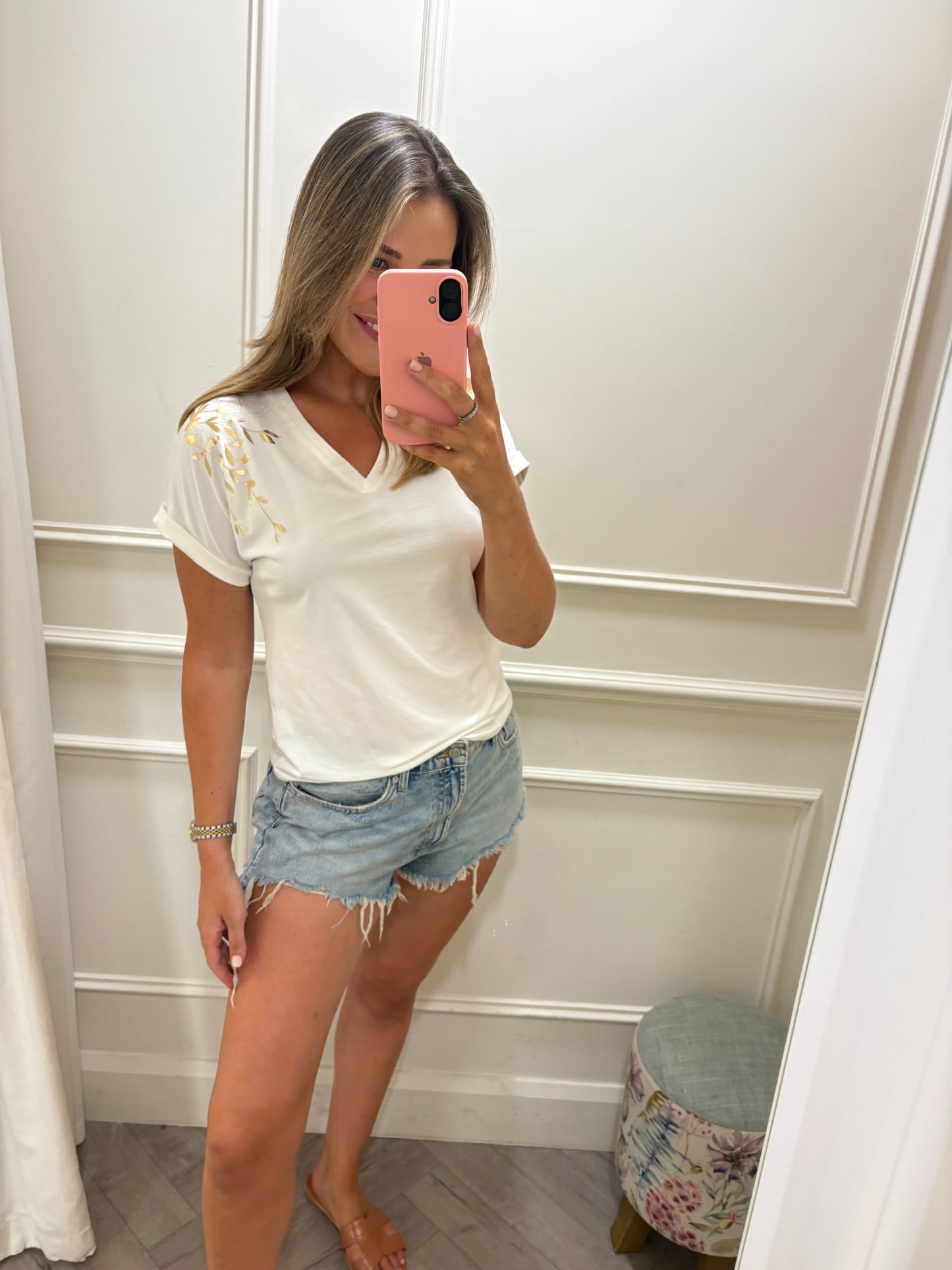 Georgia Gold Leaf Tee