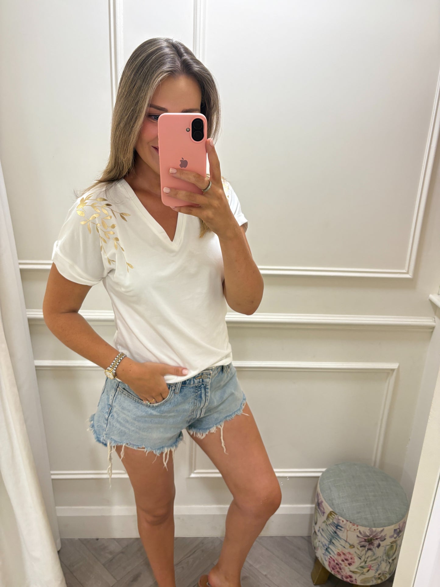 Georgia Gold Leaf Tee