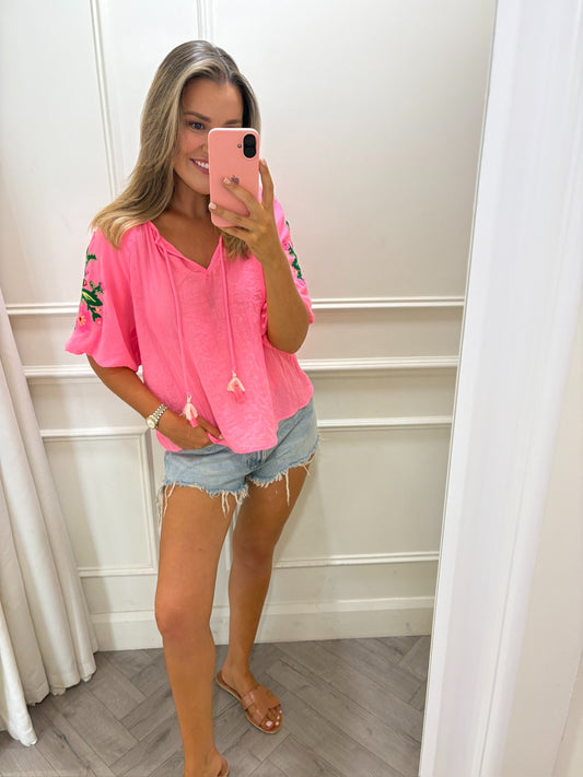 Dayna Top Pink