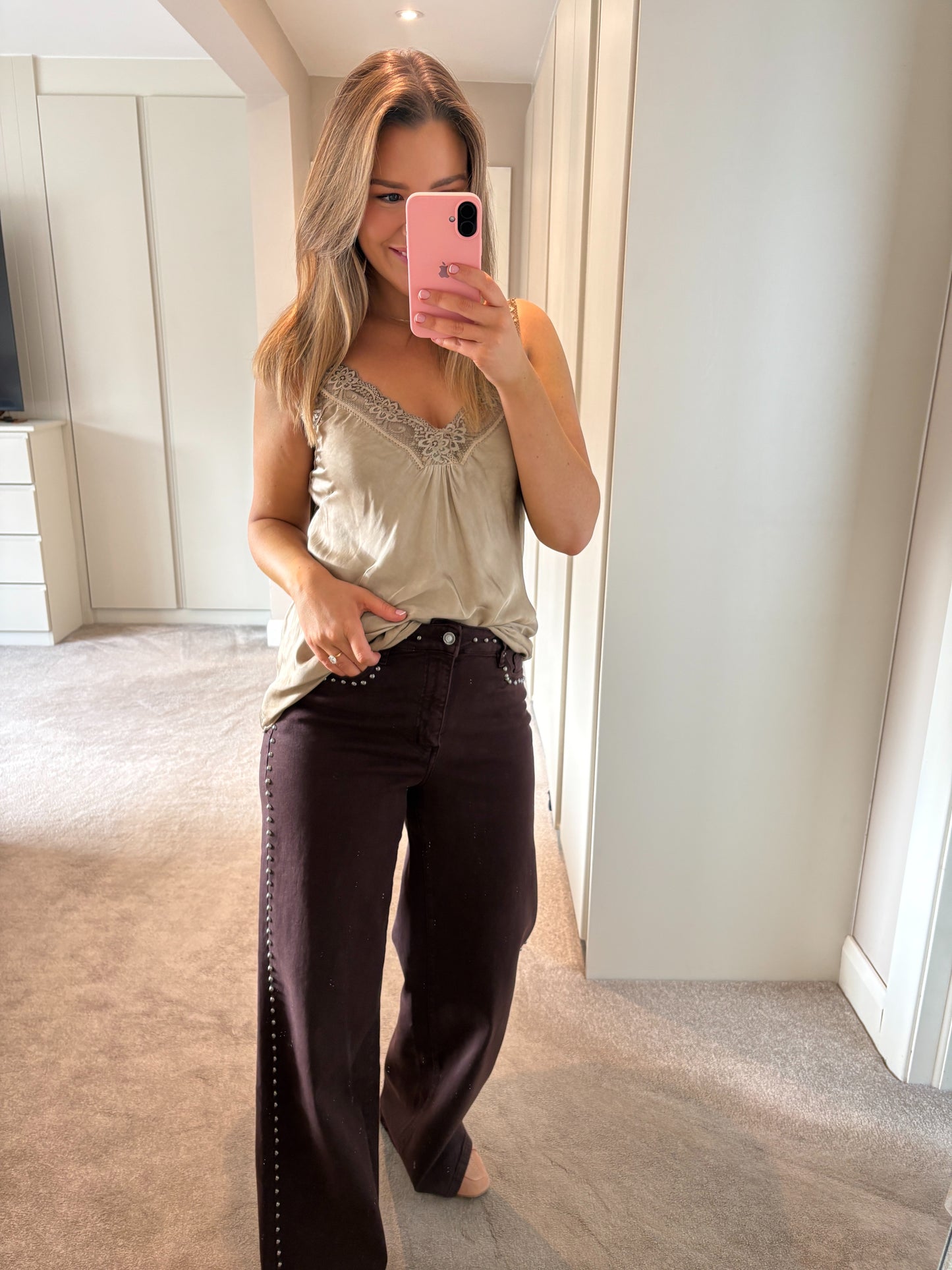 Lyra Jeans Brown