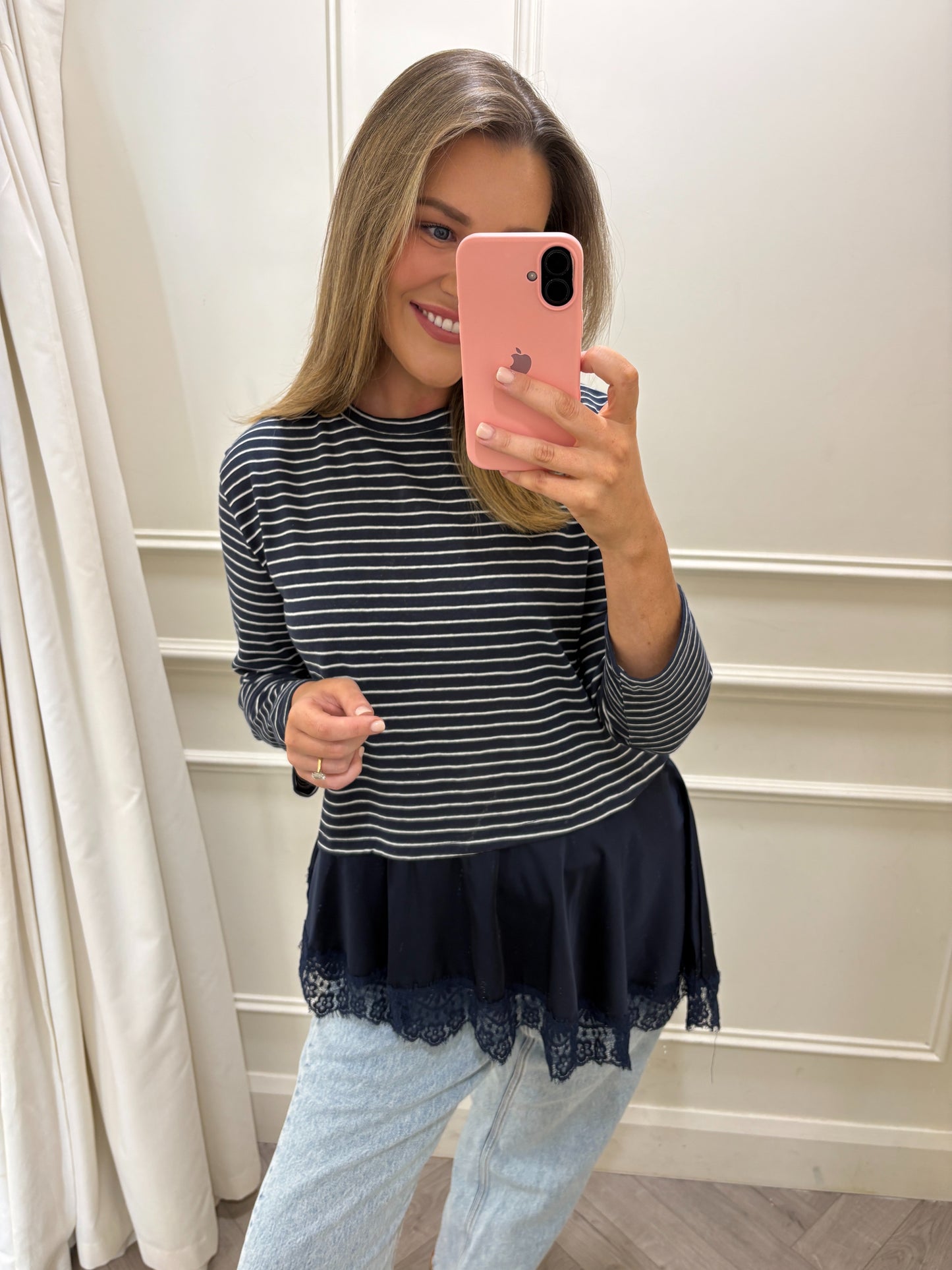 Tanya Top Navy