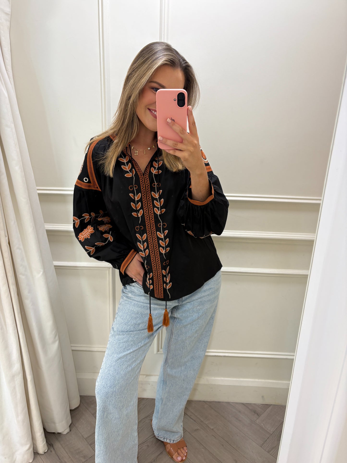 Nodie Blouse Black