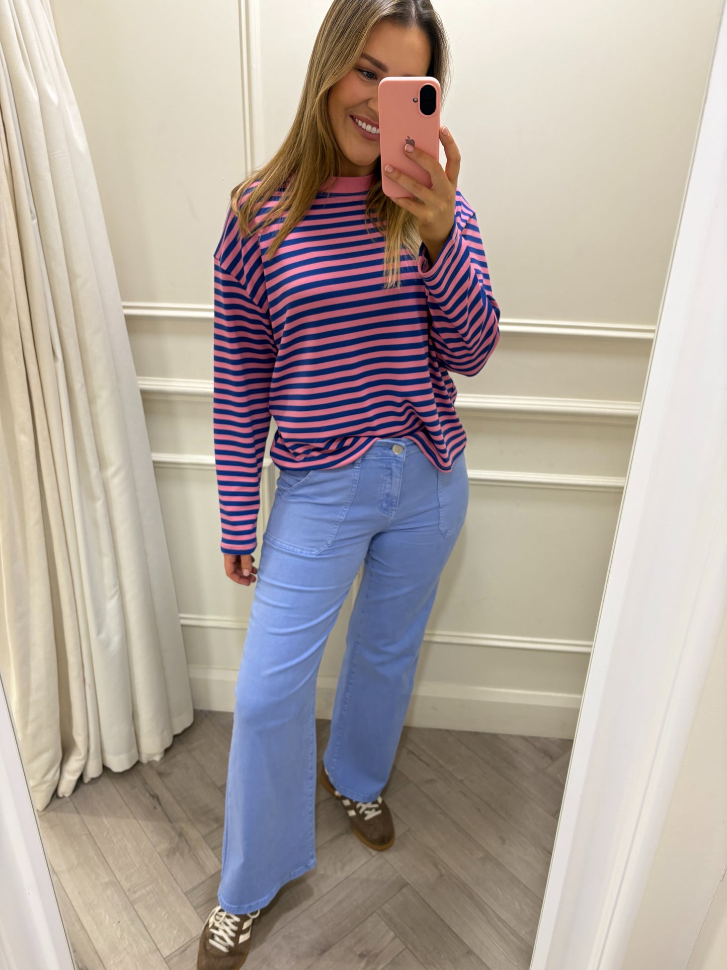 *PRE-ORDER*Billie Striped Top Purple