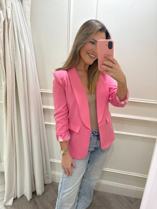 Meika Blazer Pink