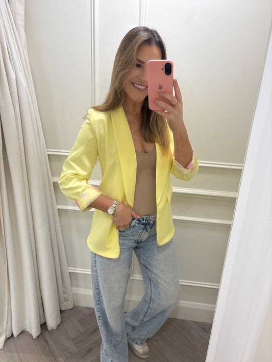 Meika Blazer Yellow