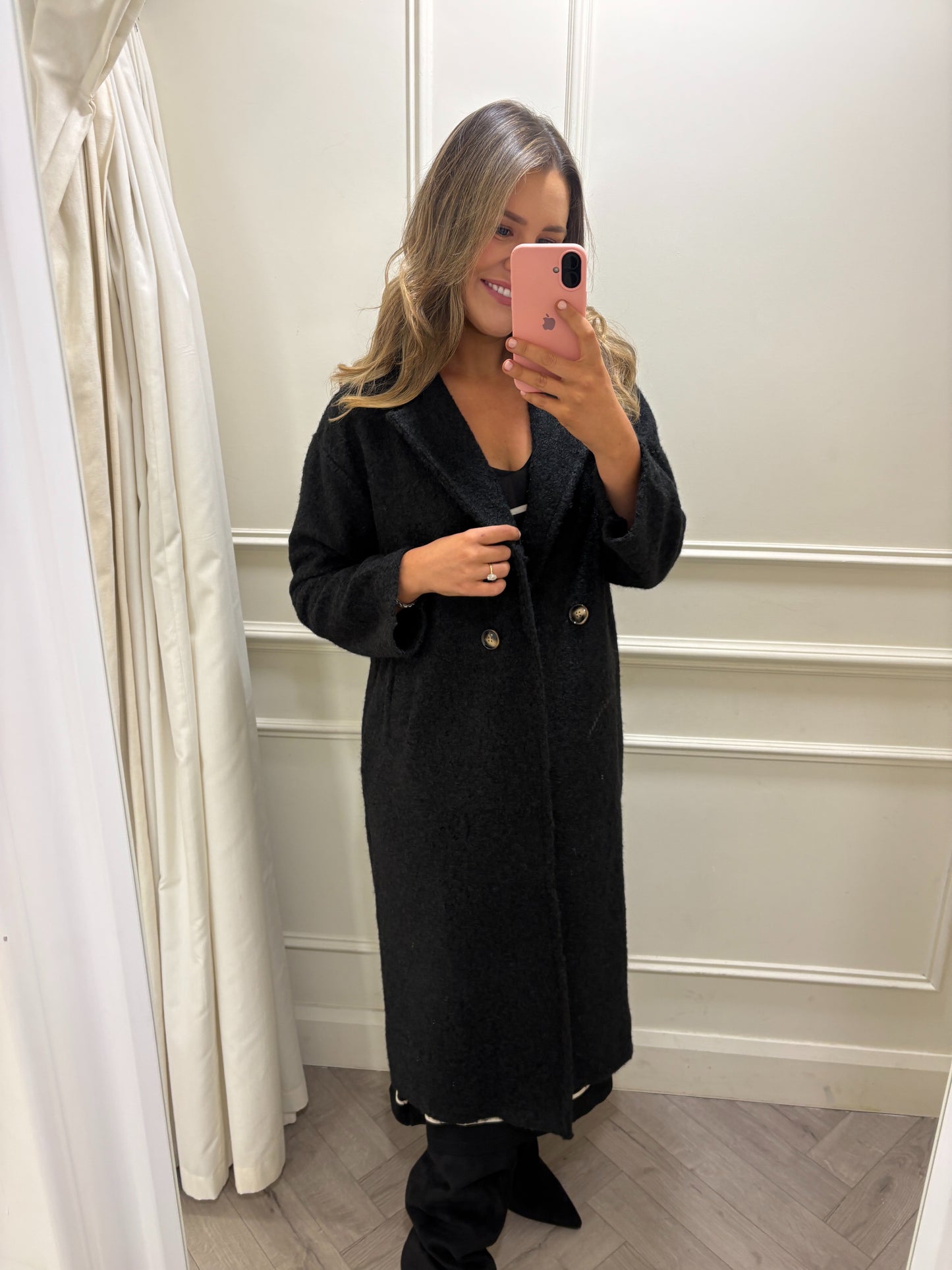 Khloe Coat Black