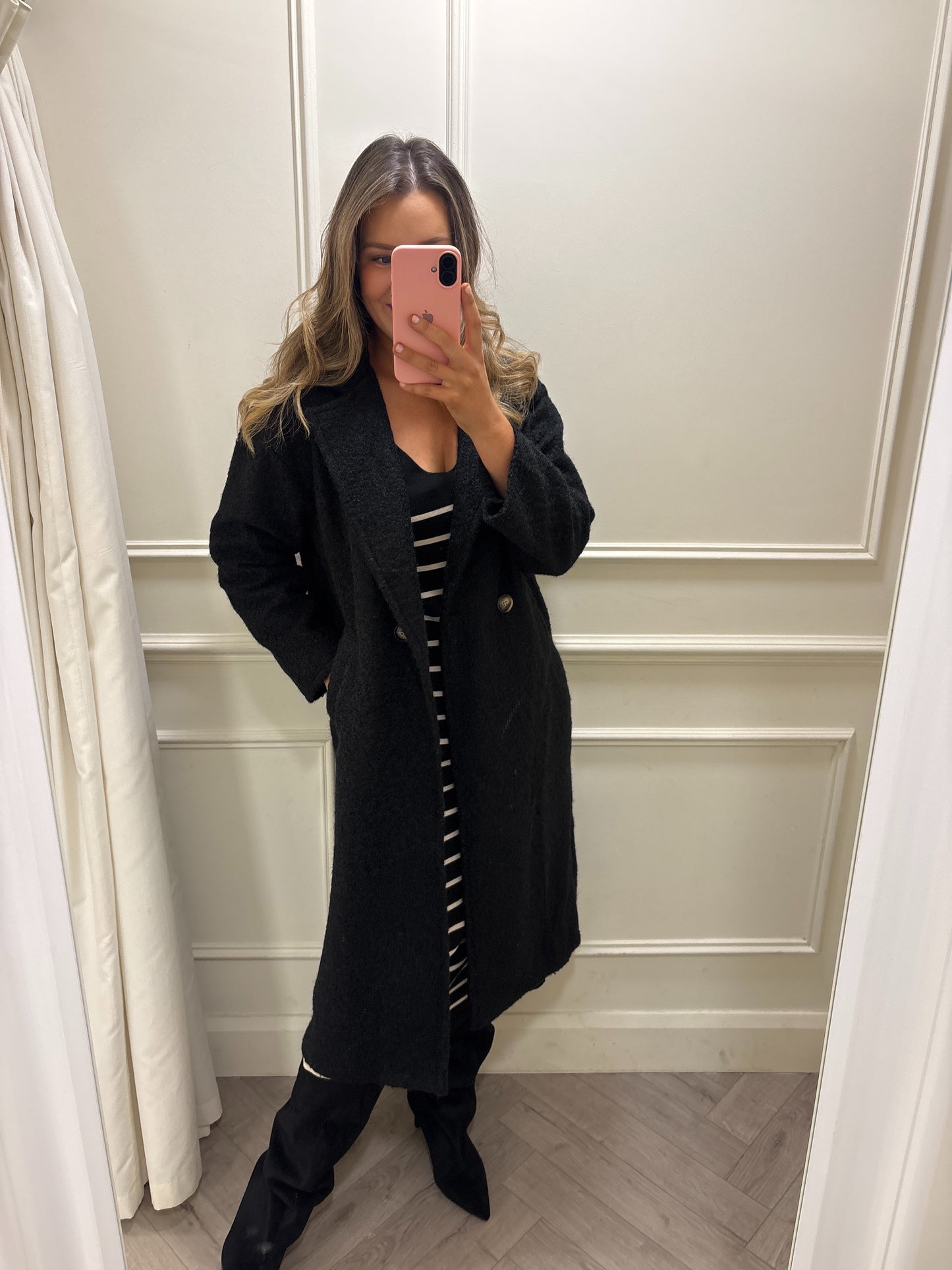 Khloe Coat Black