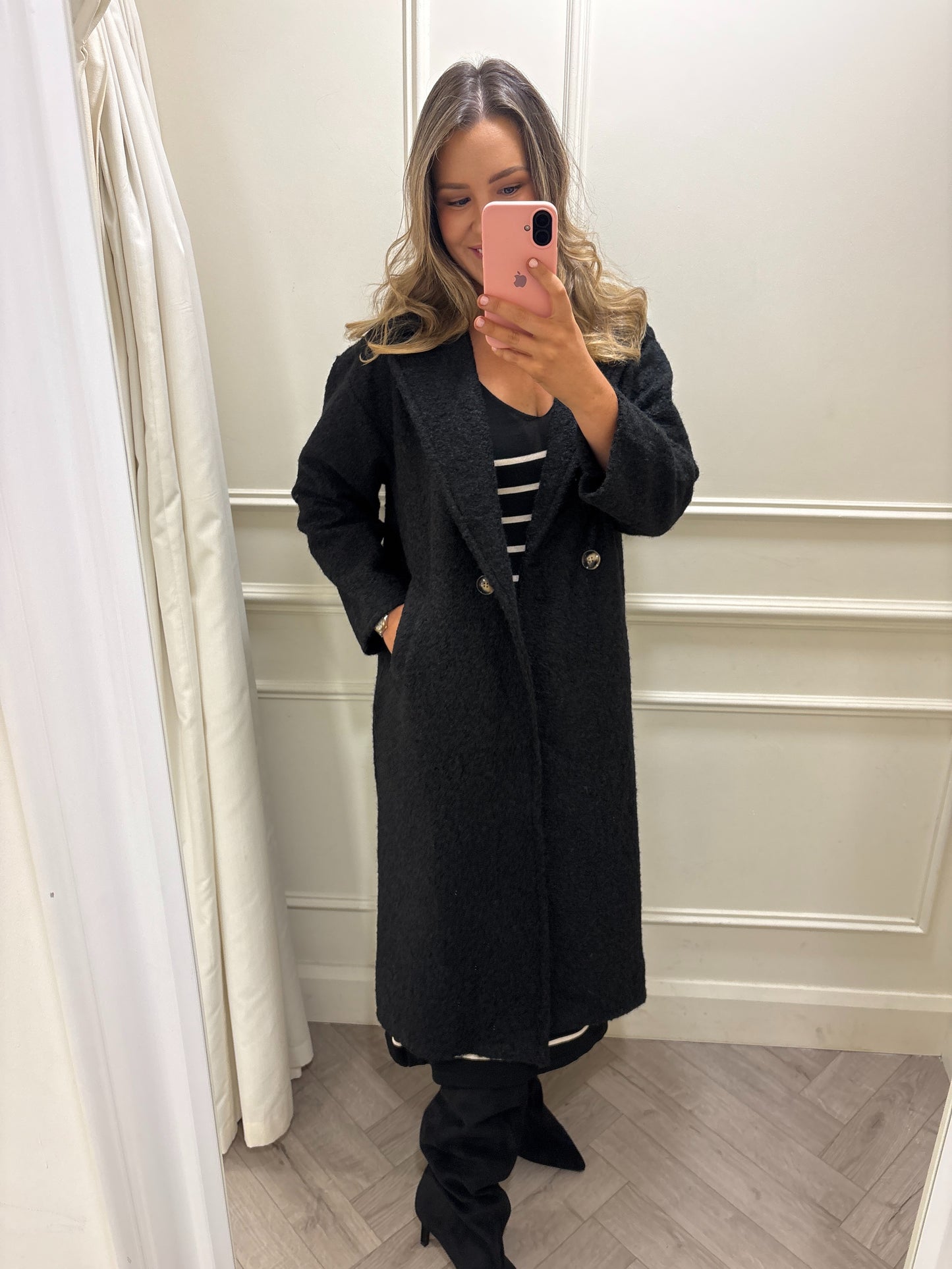 Khloe Coat Black