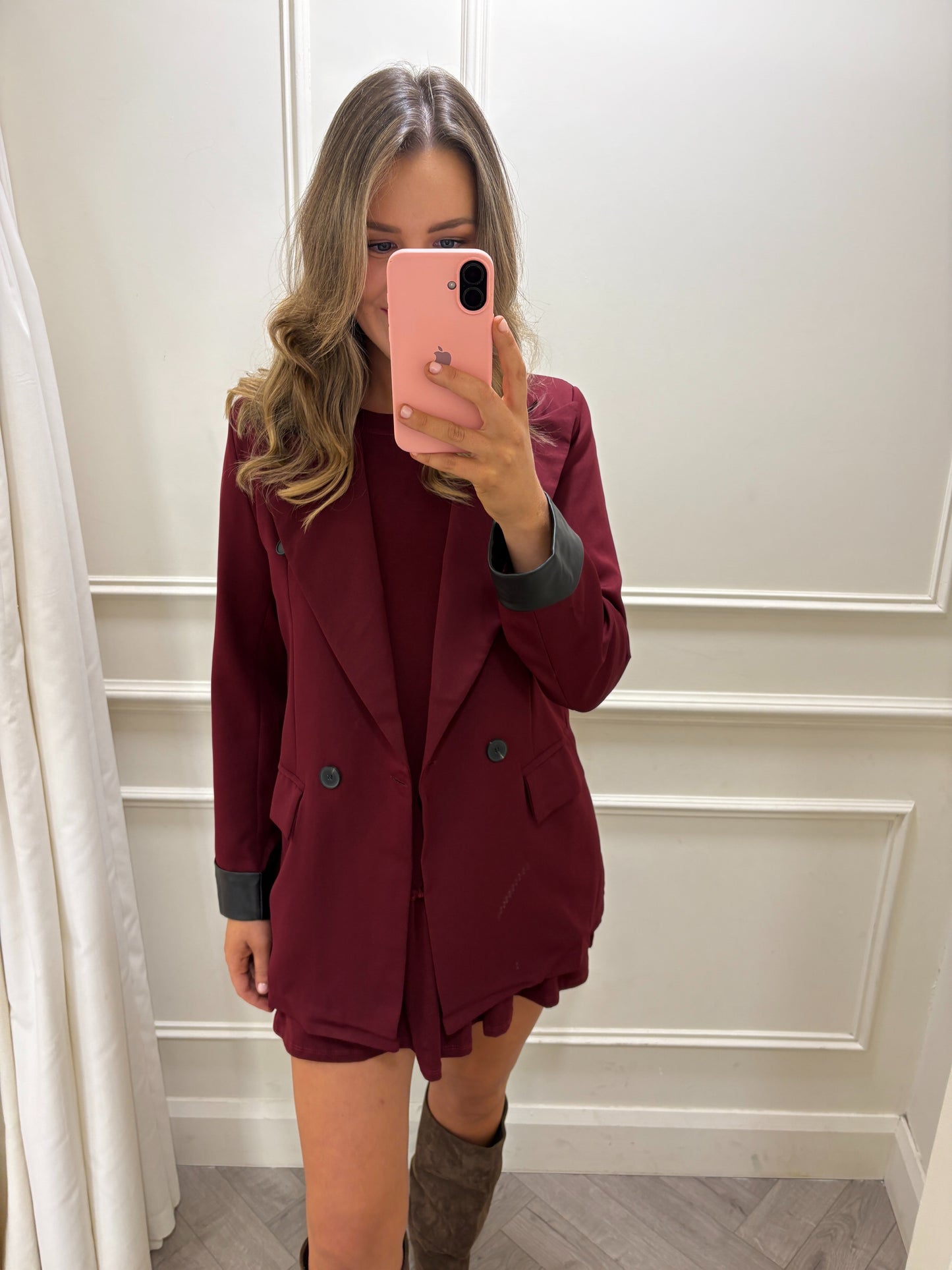 Bonnie Blazer Burgundy