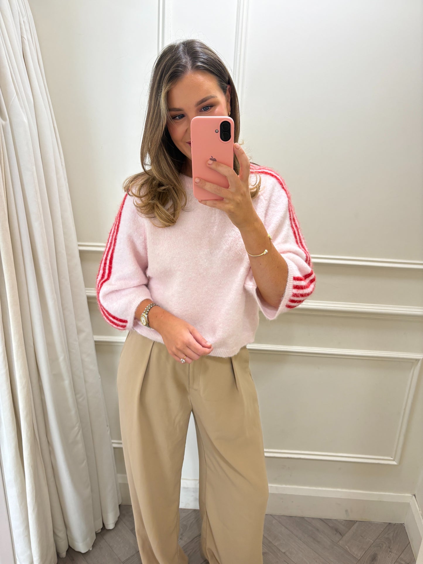 The Gina Knit Pink