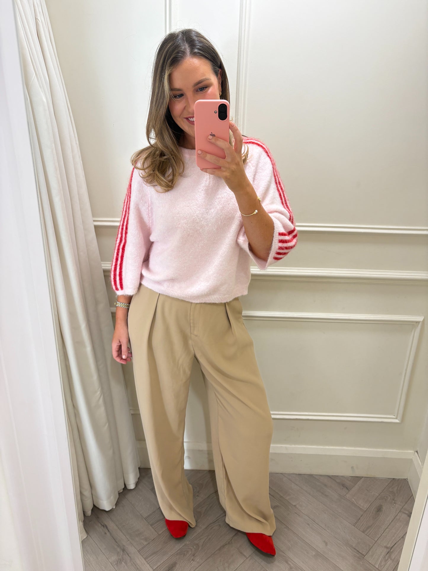 The Gina Knit Pink