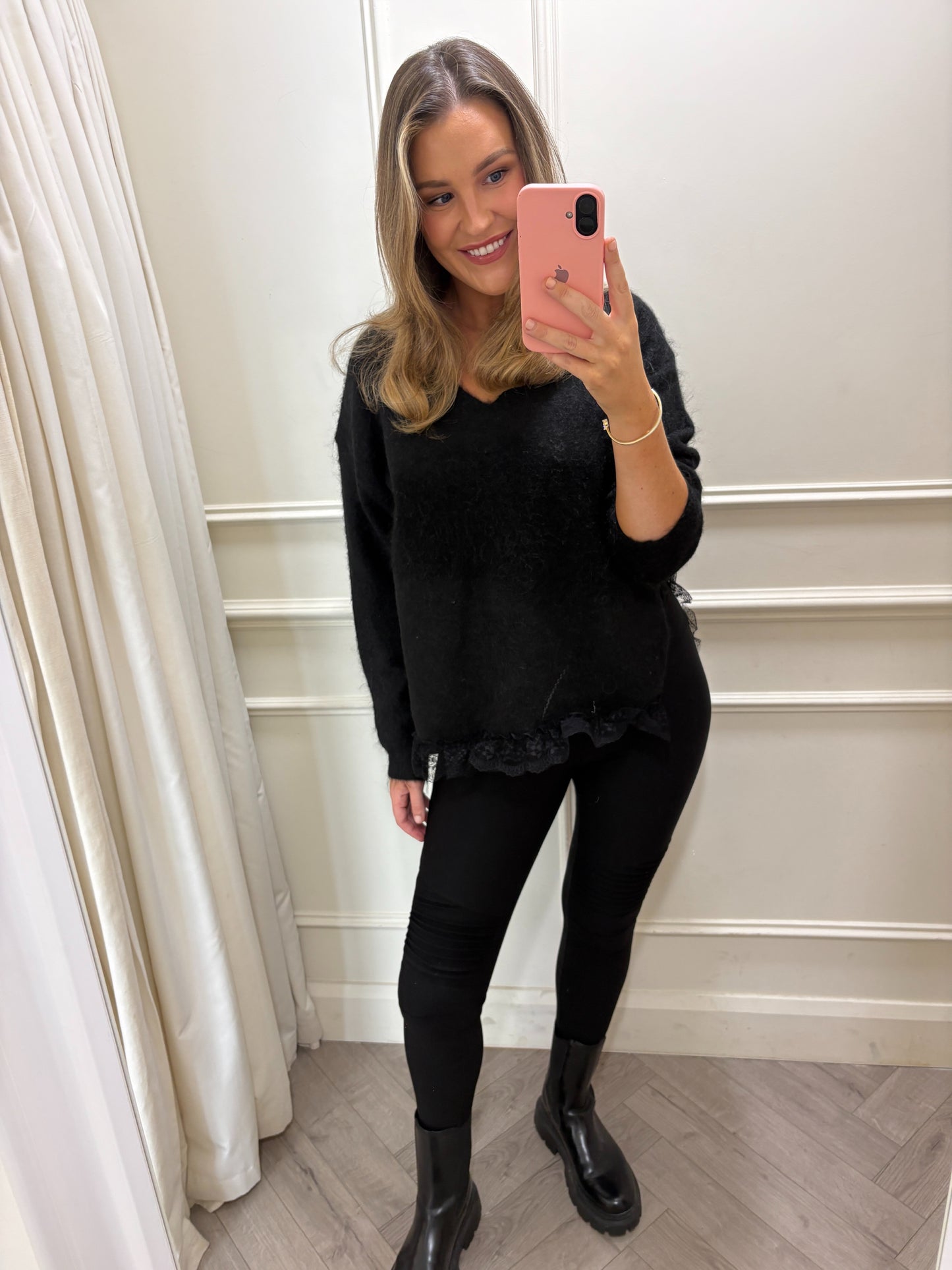 Pixie Knit Black