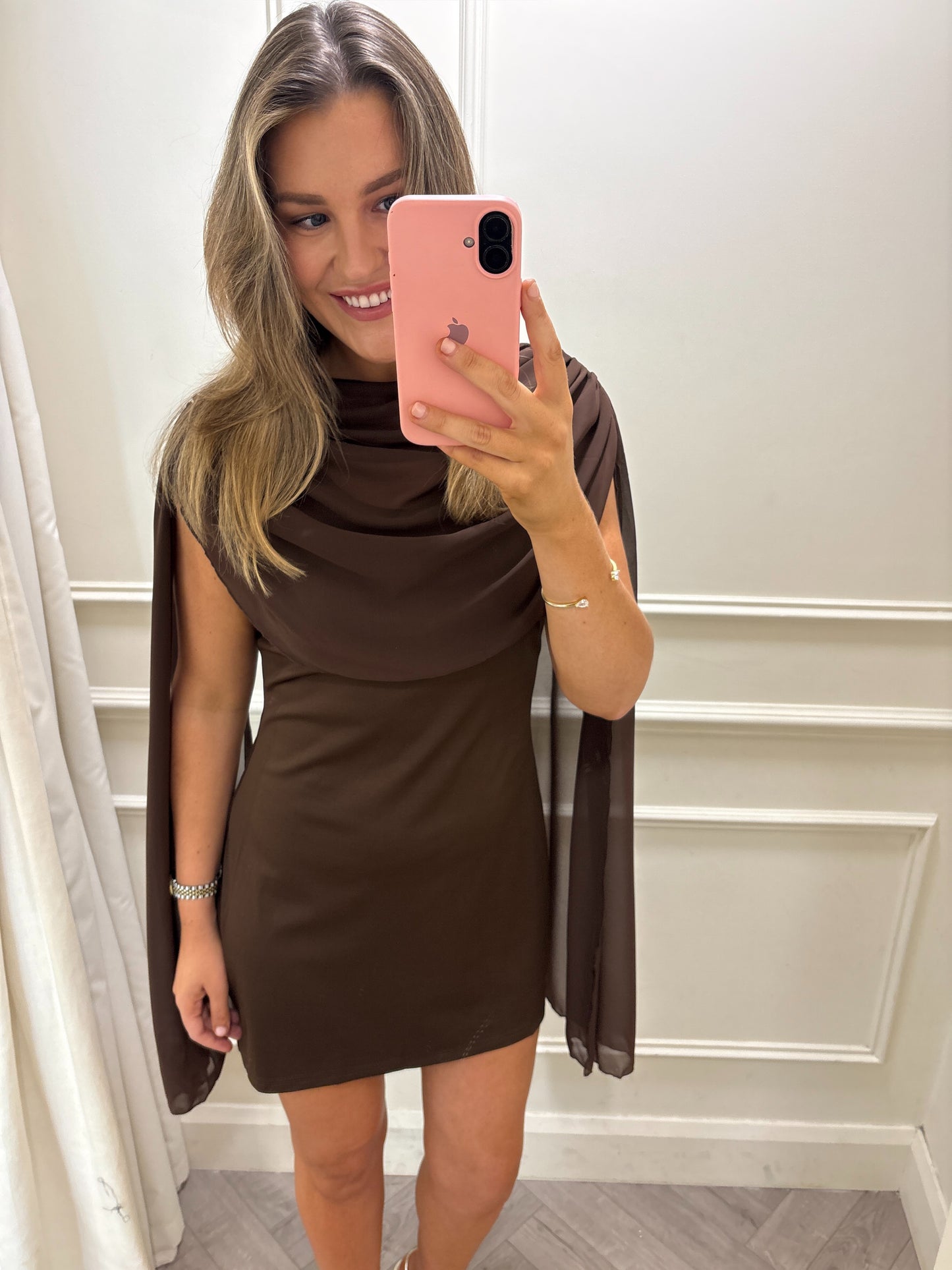 Harriet Dress Brown