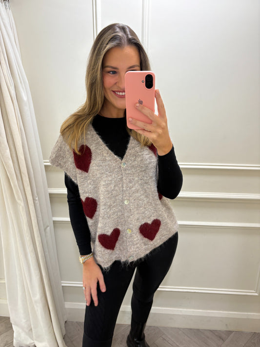Harriet Heart Knit