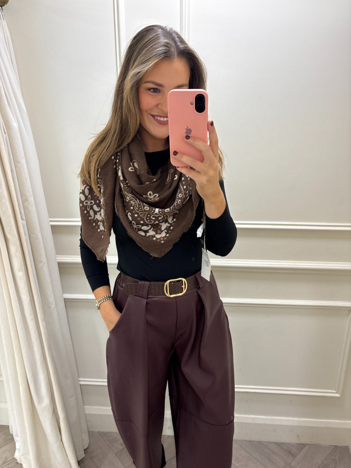 Olivia Scarf Brown