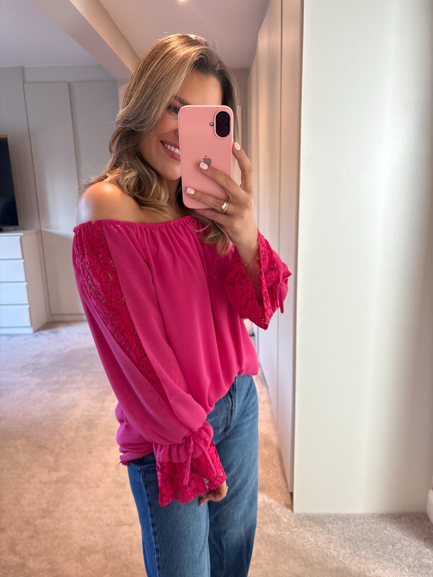 Laci Top Fuschia