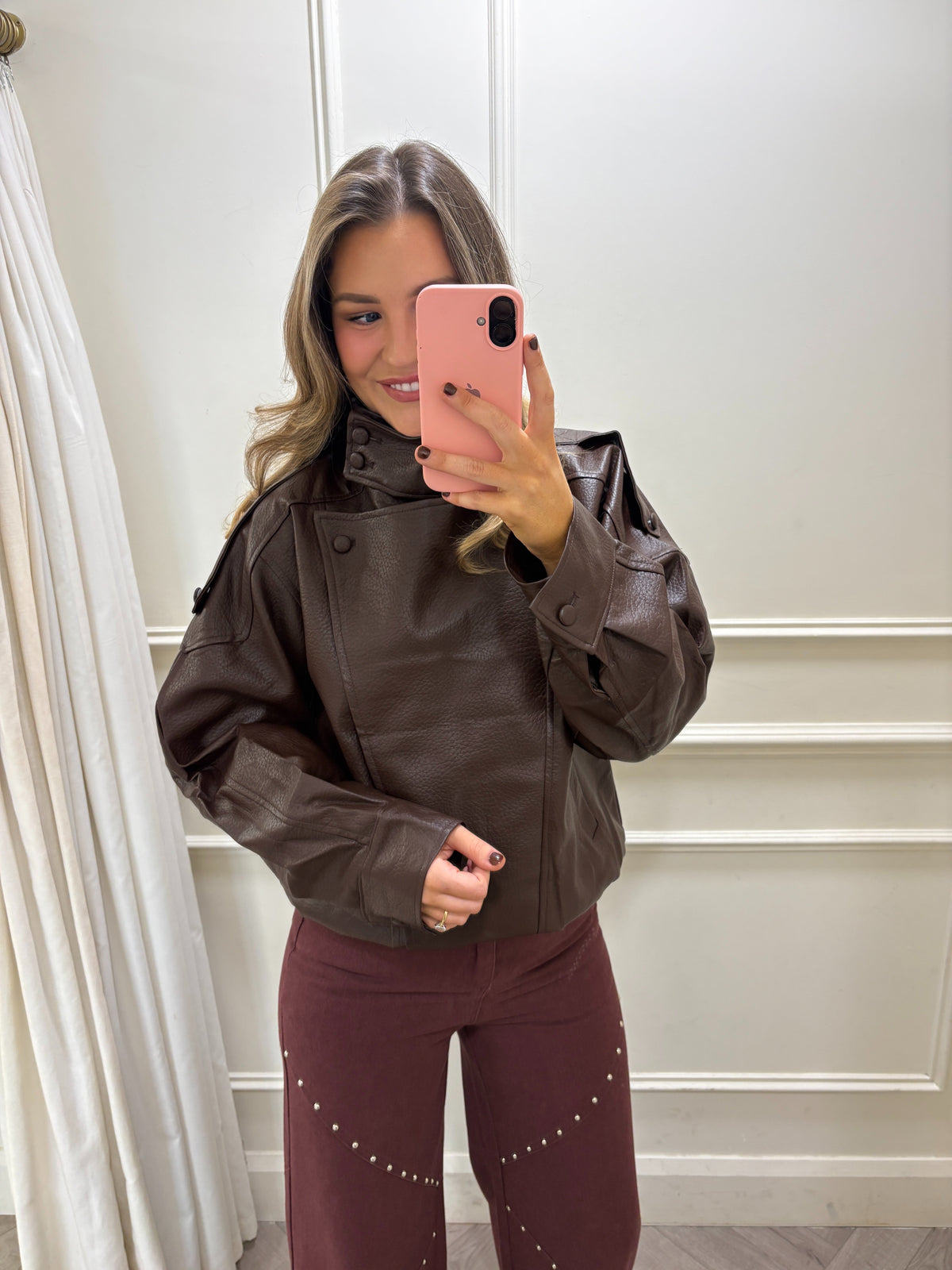 Ophelia Jacket Brown