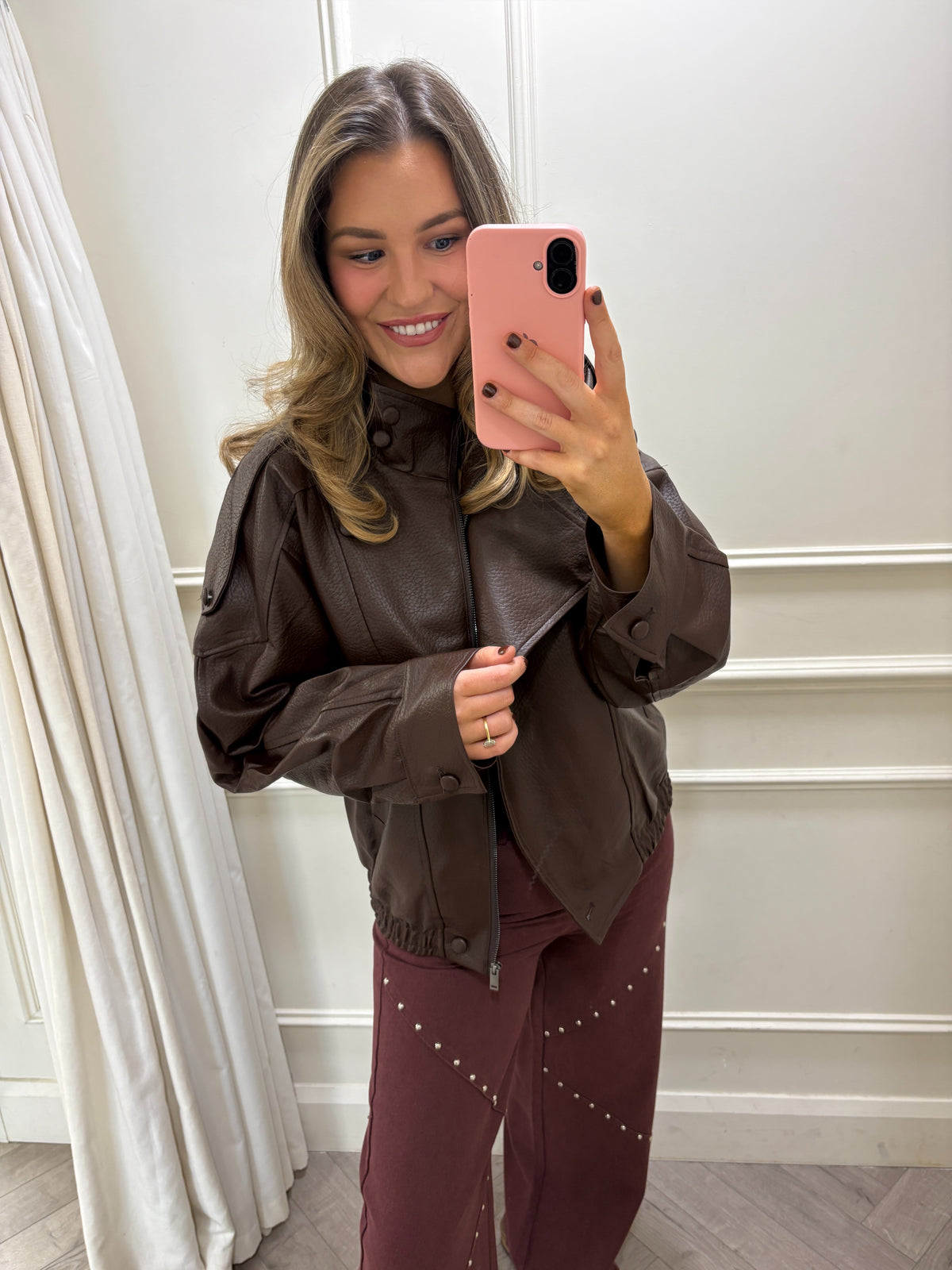 Ophelia Jacket Brown