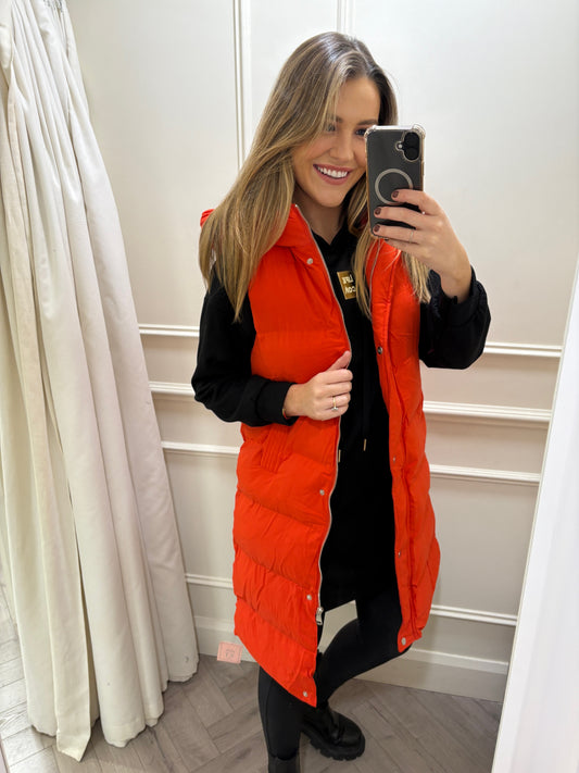 Layne Gilet Orange