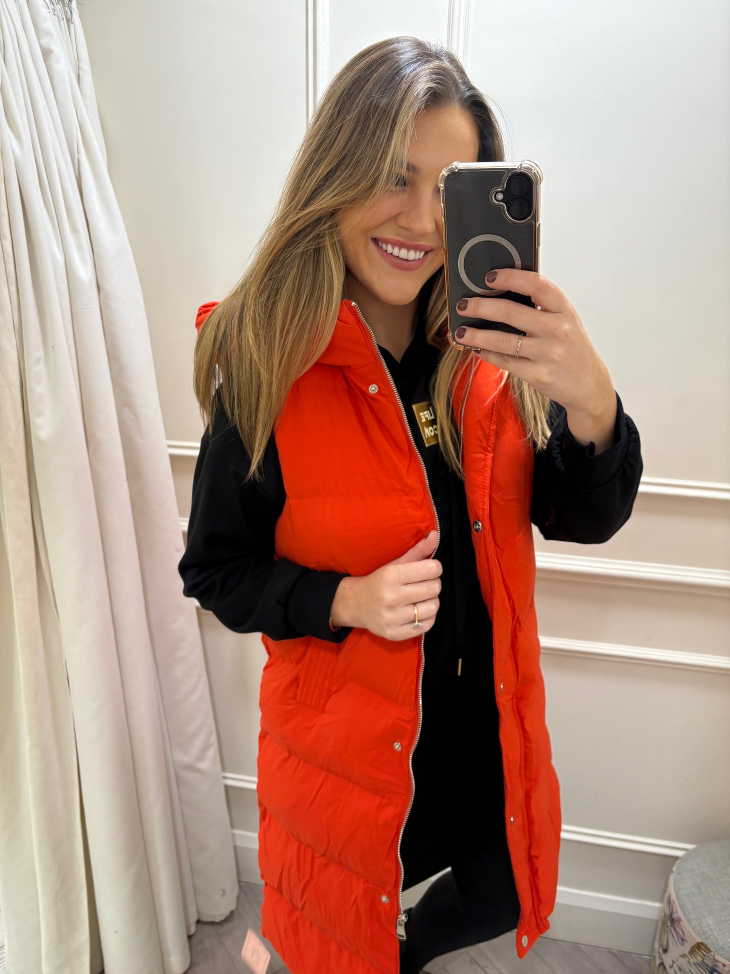 Layne Gilet Orange
