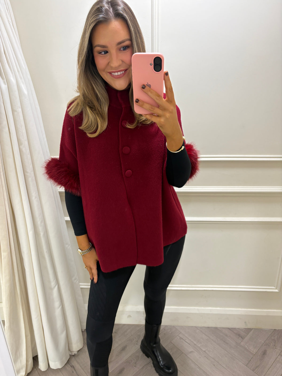 Betsy Cardi Red