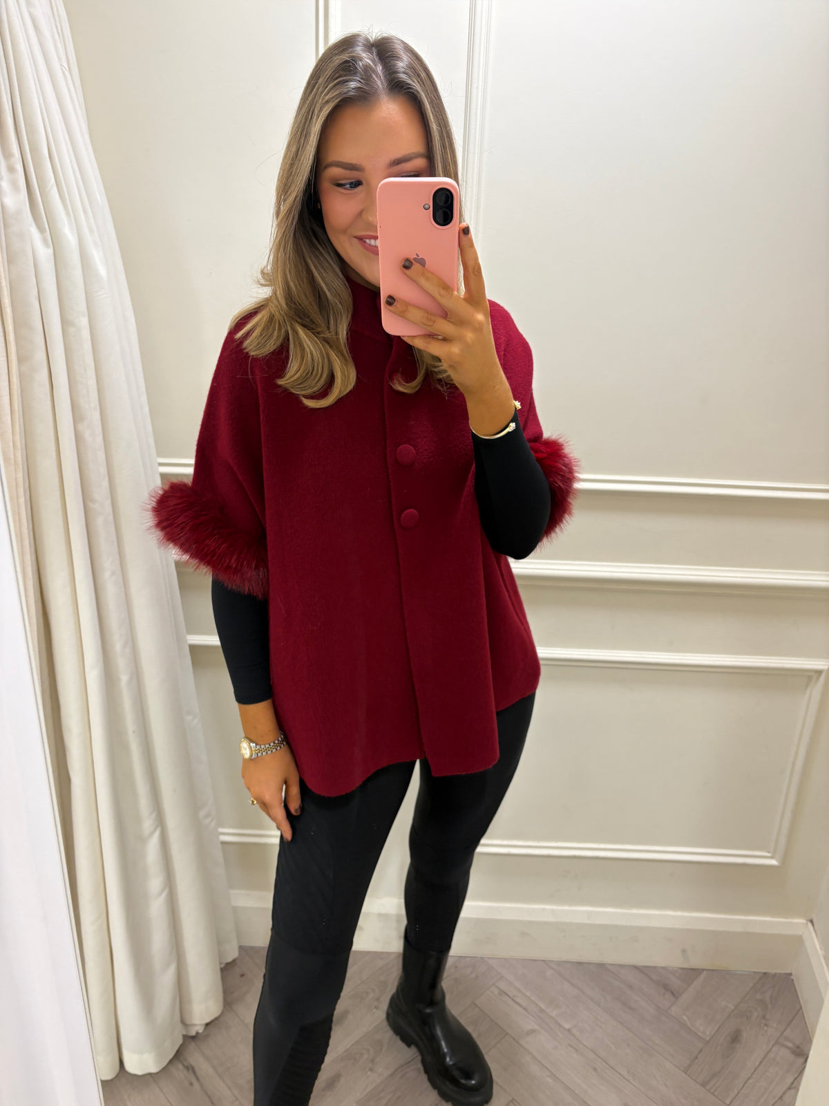 Betsy Cardi Red