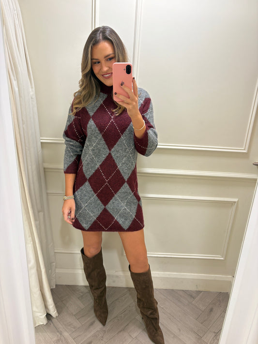 Ali Knit Burgundy
