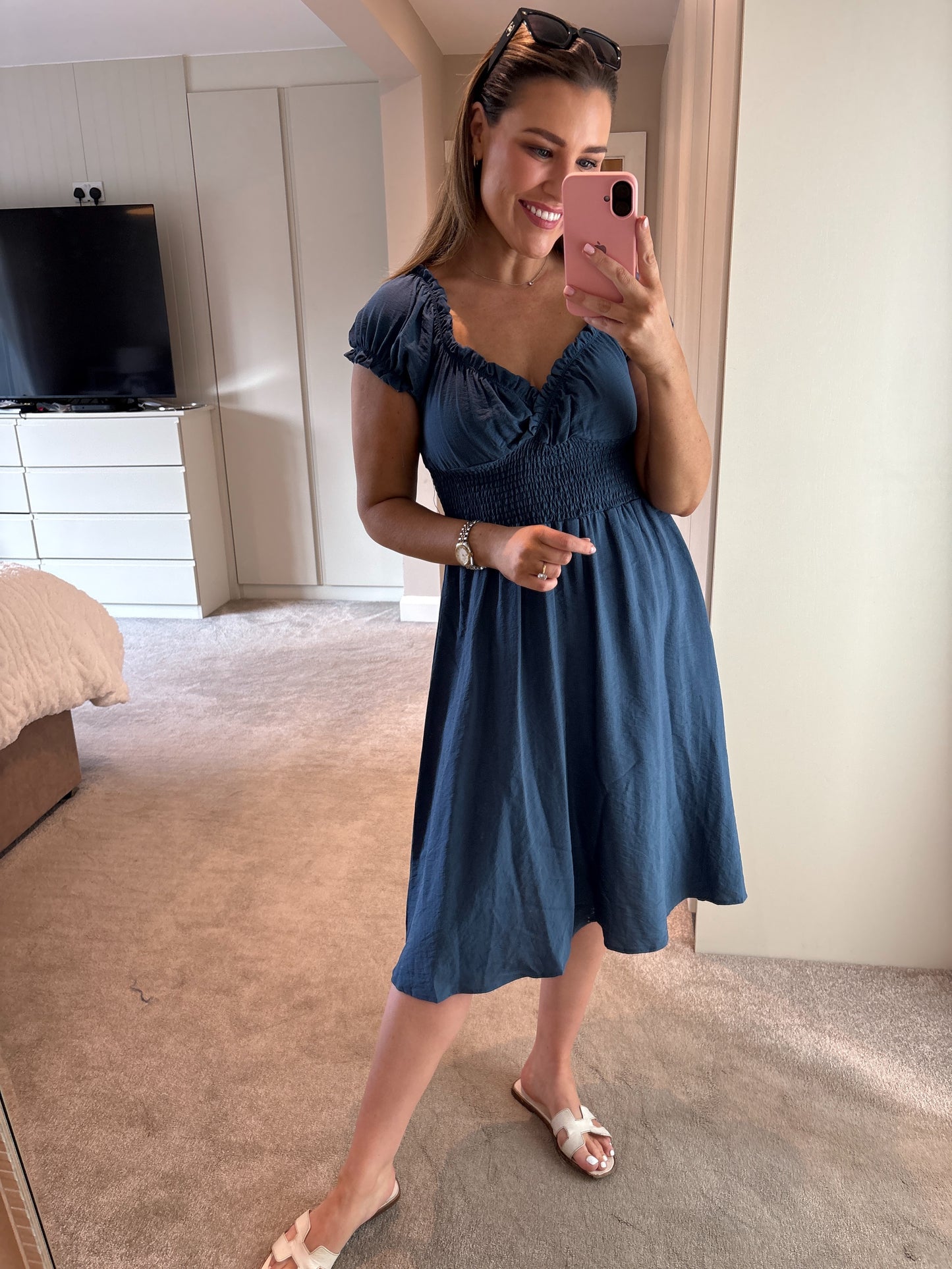 Donna Dress Teal