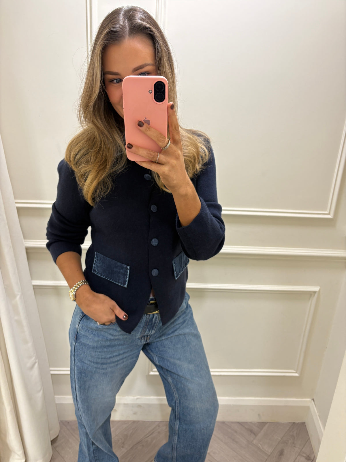 Tanya Knit Navy