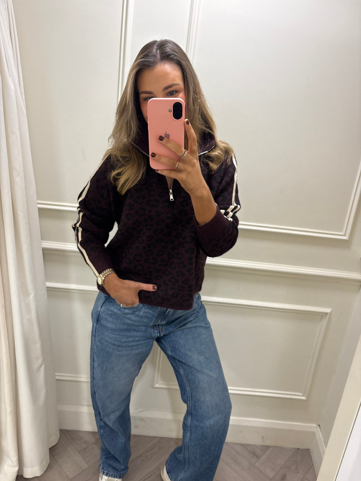 Sadie Knit Burgundy