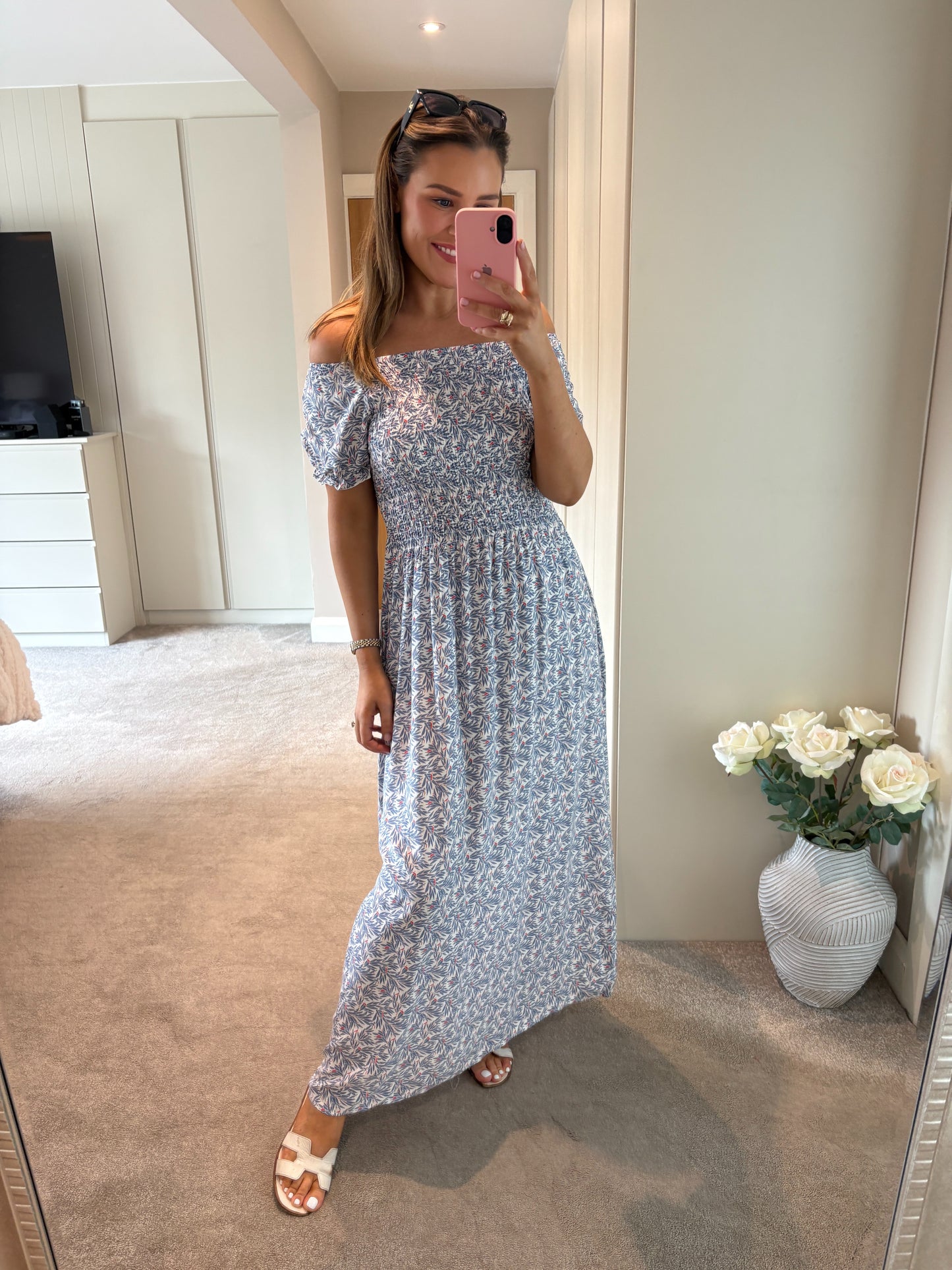 Clerana Dress Blue