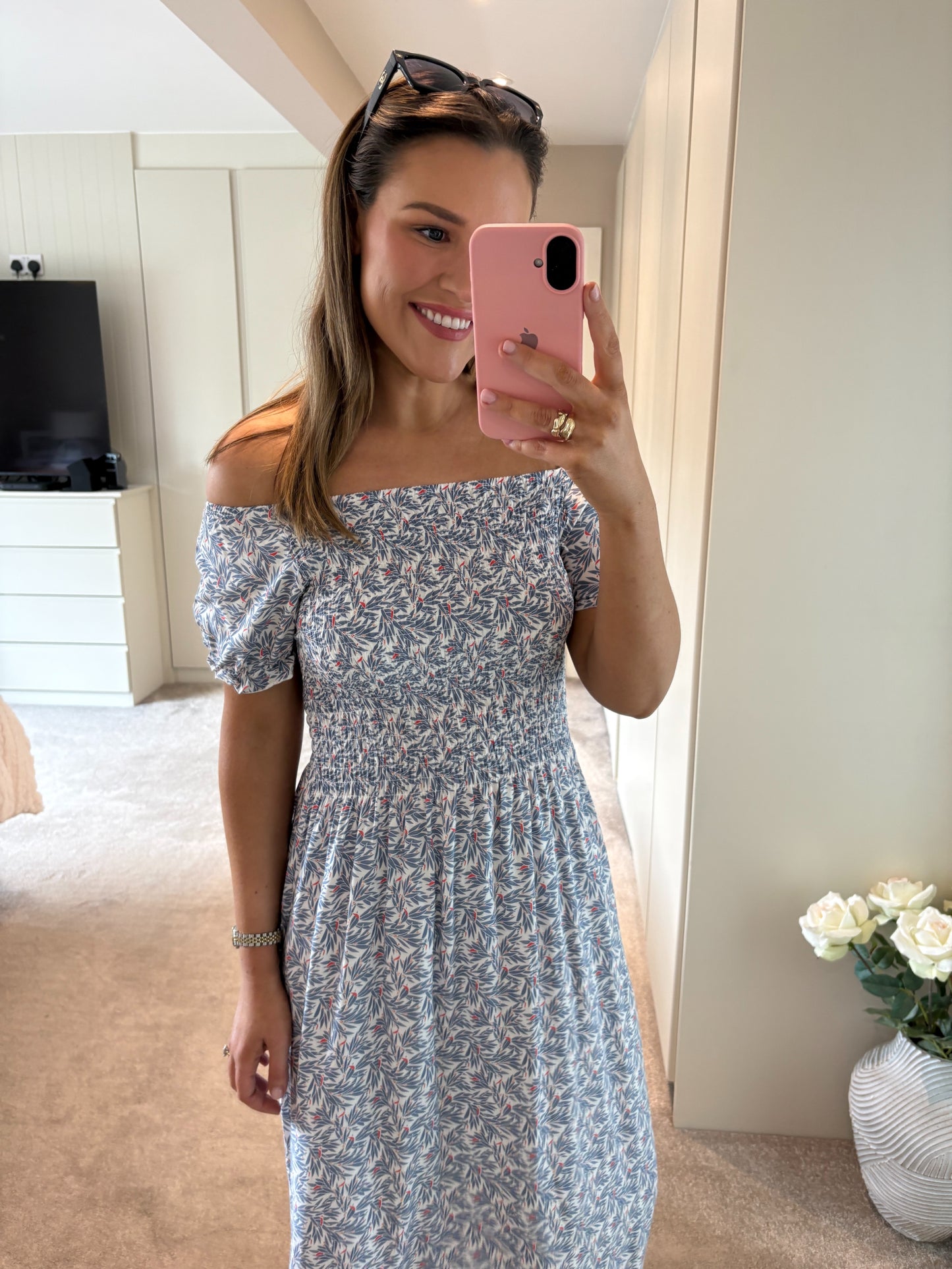 Clerana Dress Blue