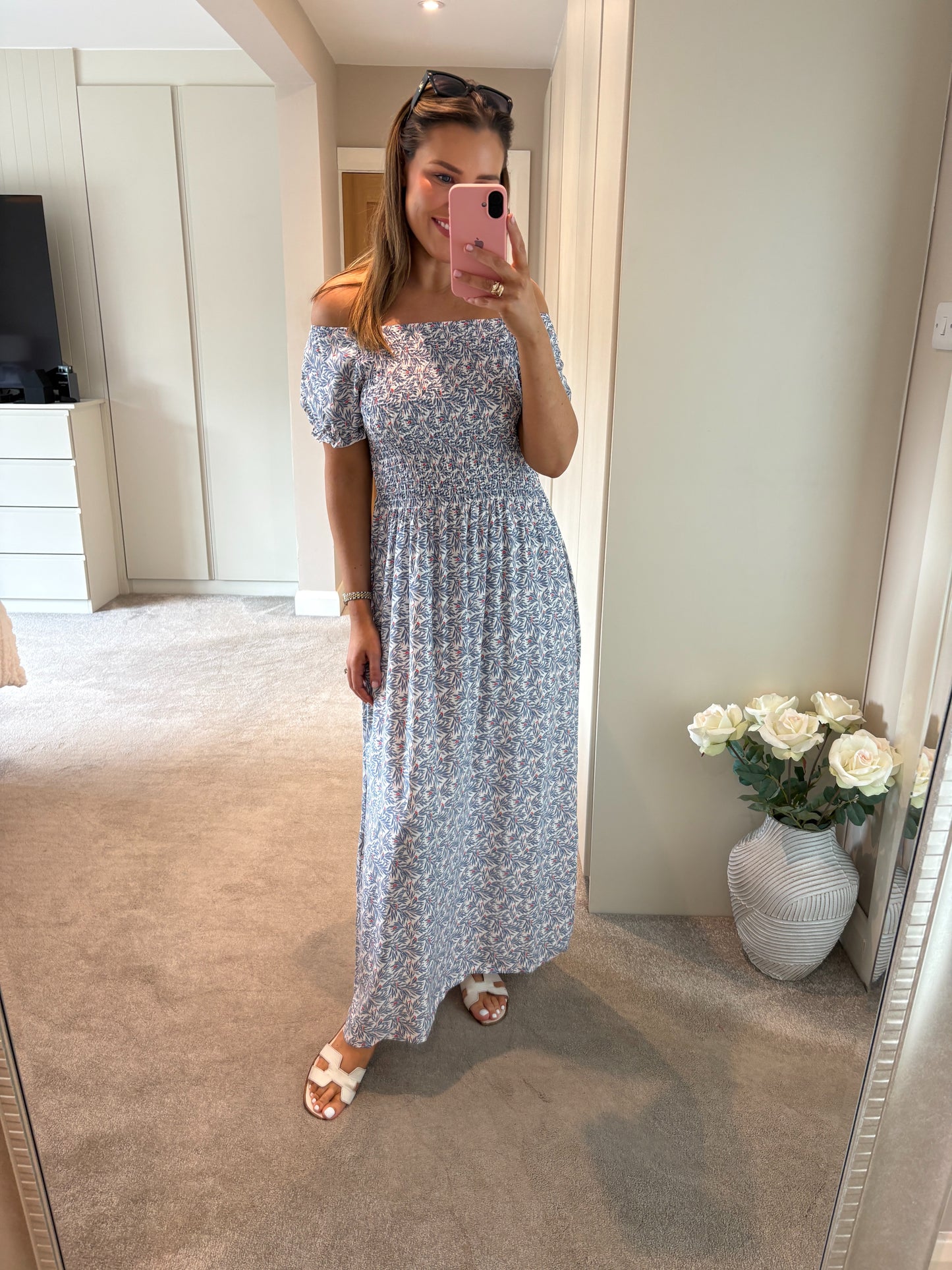 Clerana Dress Blue