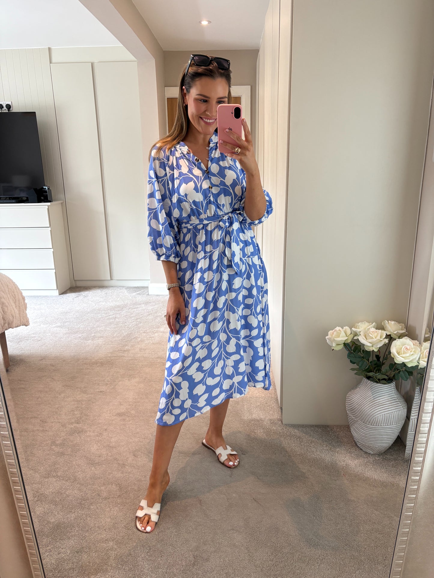 Connie Dress Blue