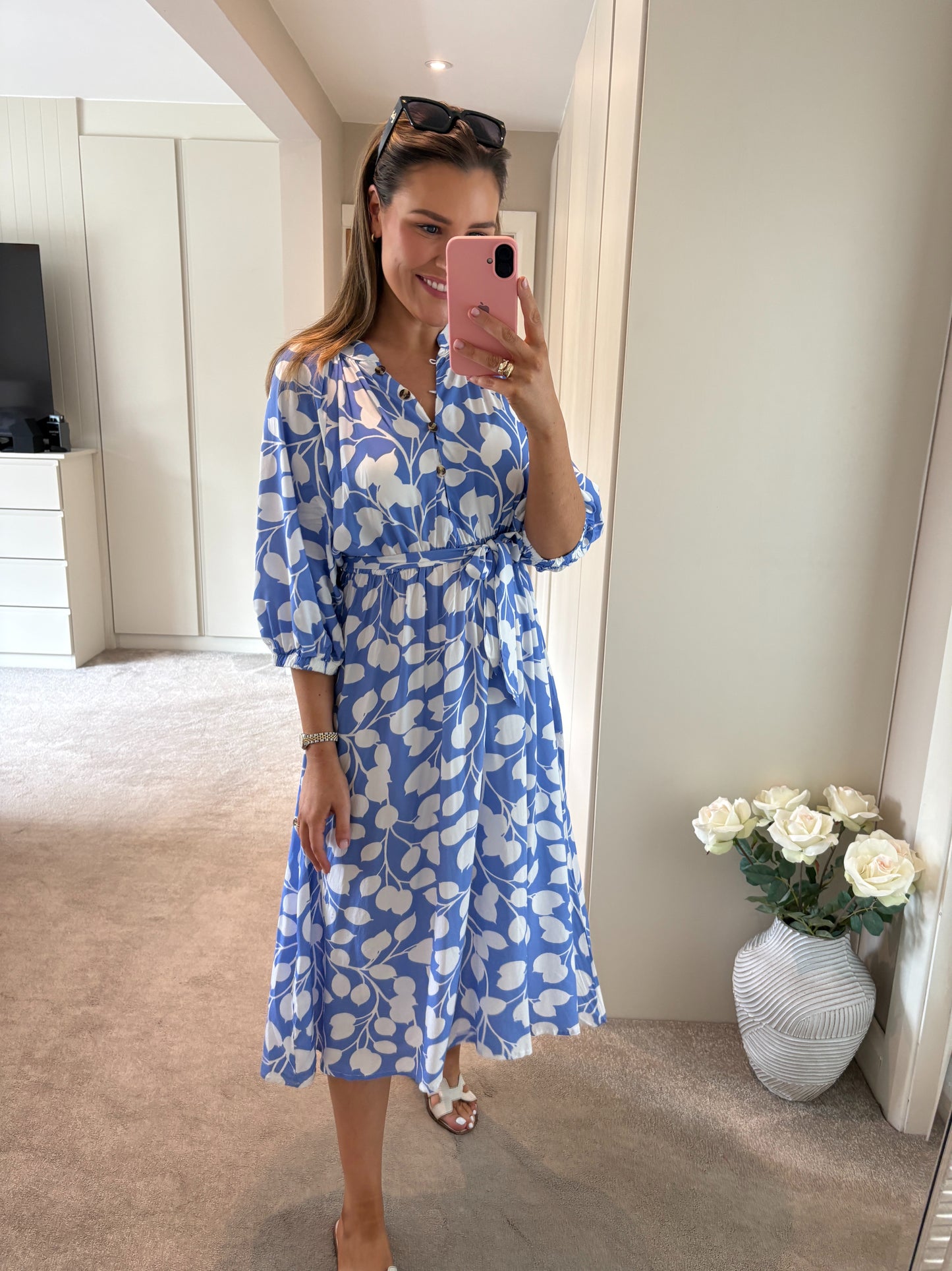 Connie Dress Blue