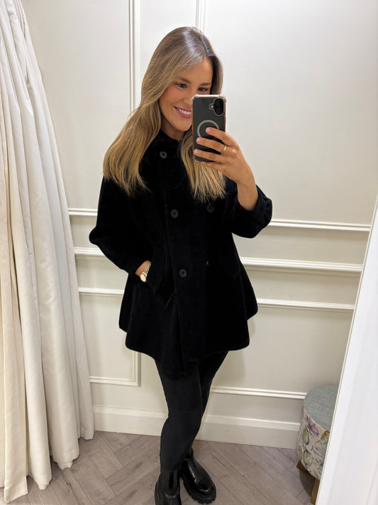 Aurelia Coat Black
