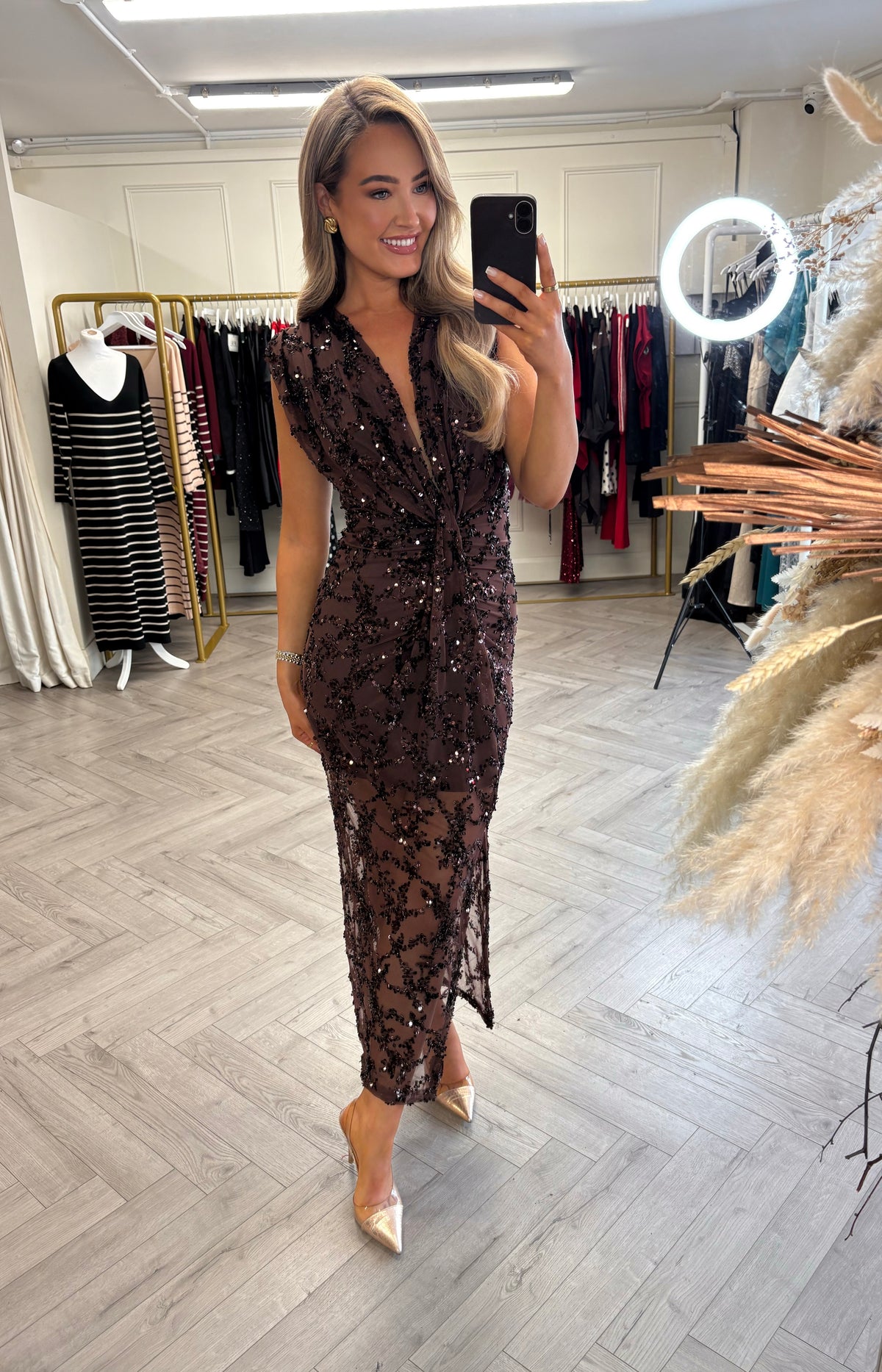 Zorra Dress Brown